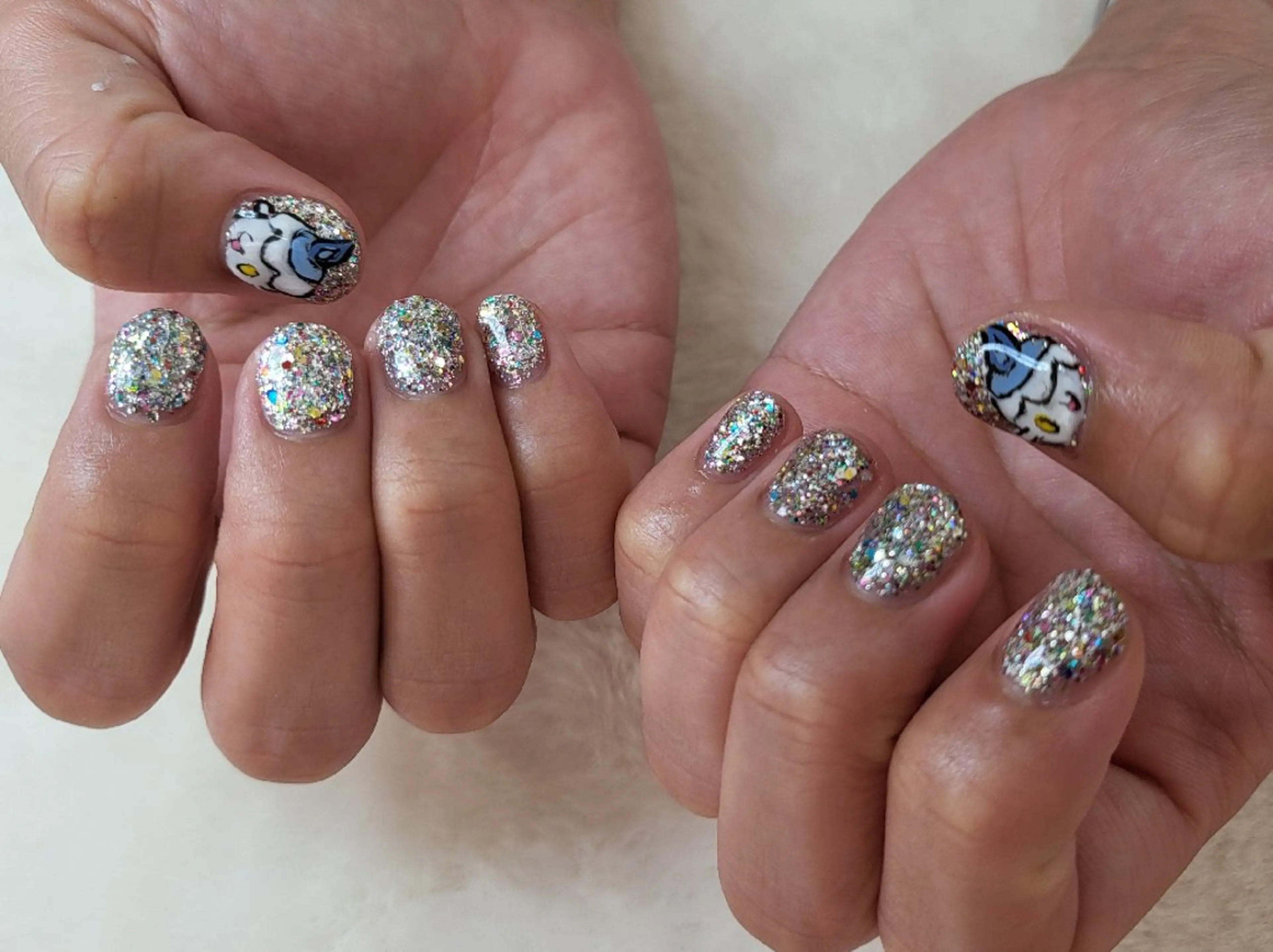 ネイル キラキラネイル 心斎橋Salon Epokkuのネイルデザイン