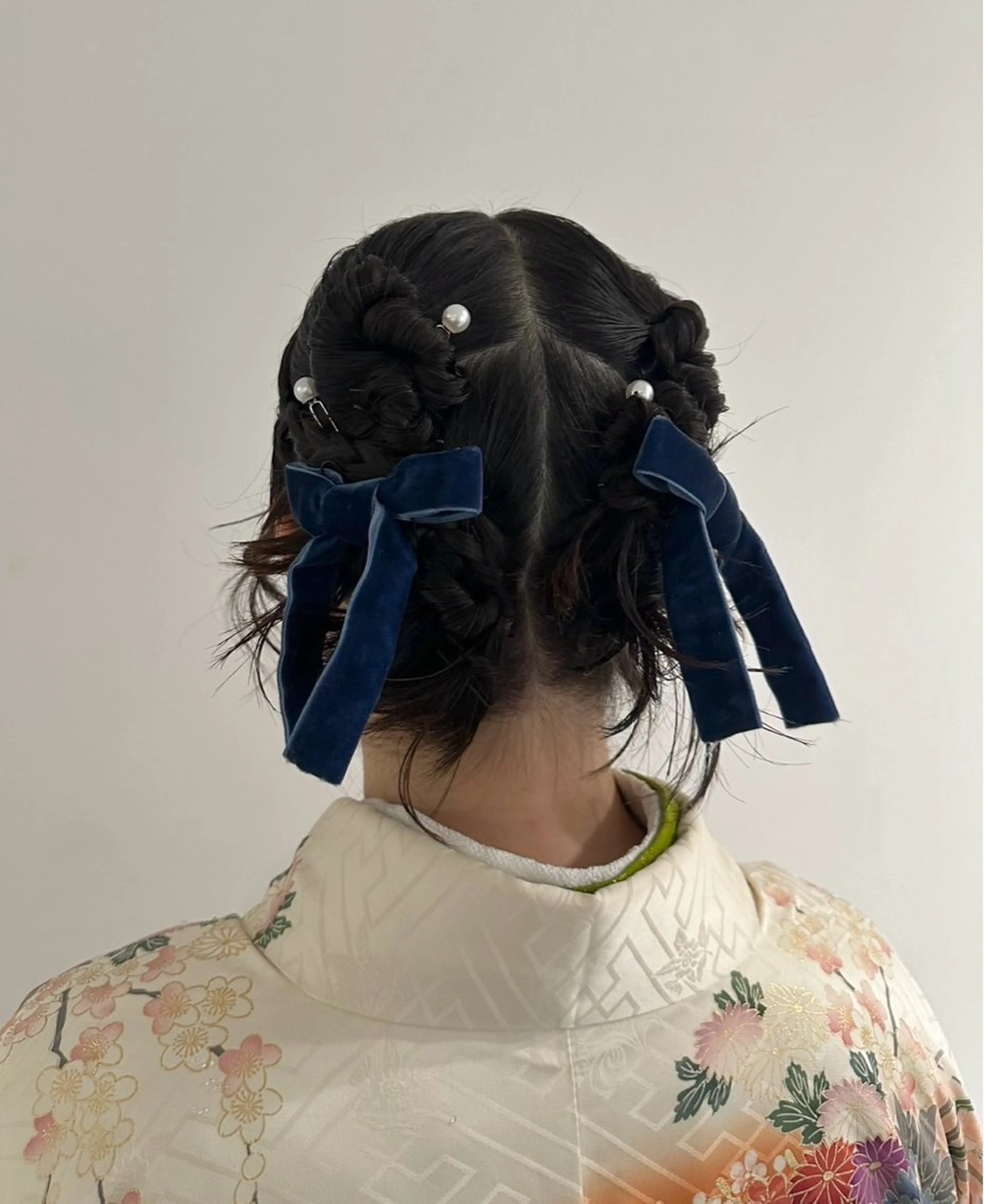 ミディアム ヘアアレンジ 卒業式のヘアスタイル ヘアセット 〖❁ちひろ| LEONID❁〗のヘアスタイル