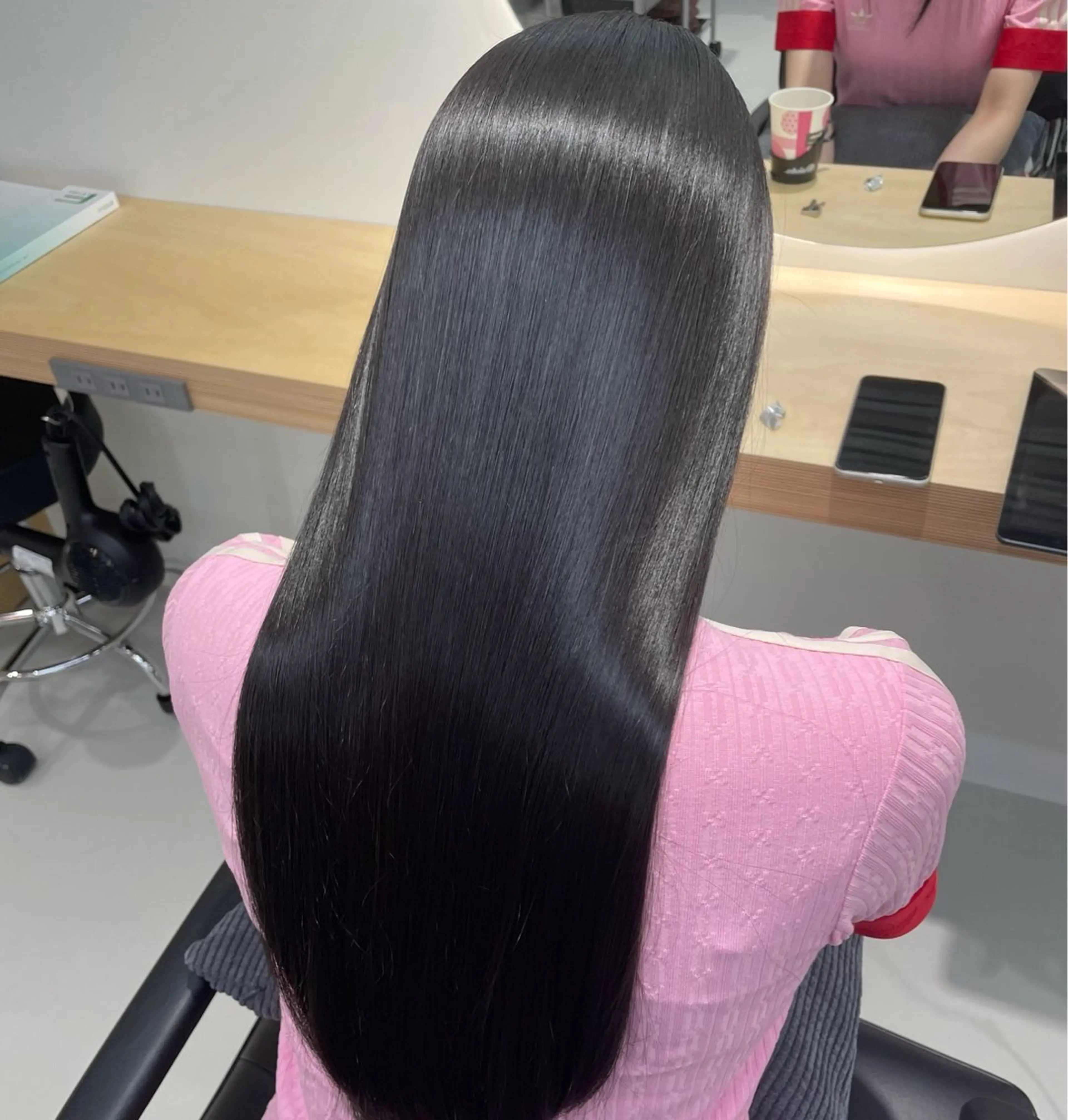 カット+オーダーメイドPremiumストレート+Premiumトリートメントの写真