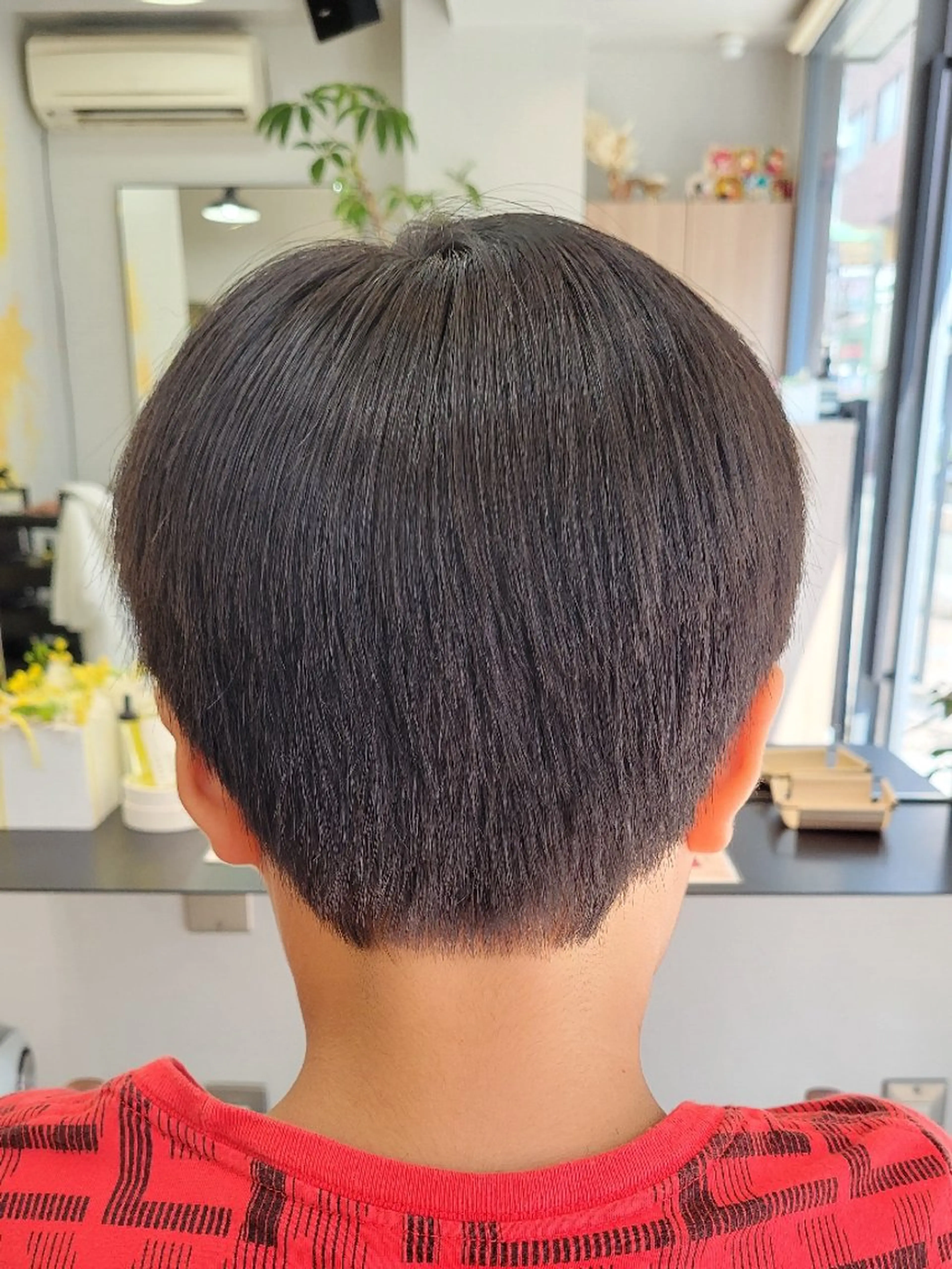 ショート メンズ キッズ 刈り上げ カット 野村 果音(カノン)のヘアスタイル