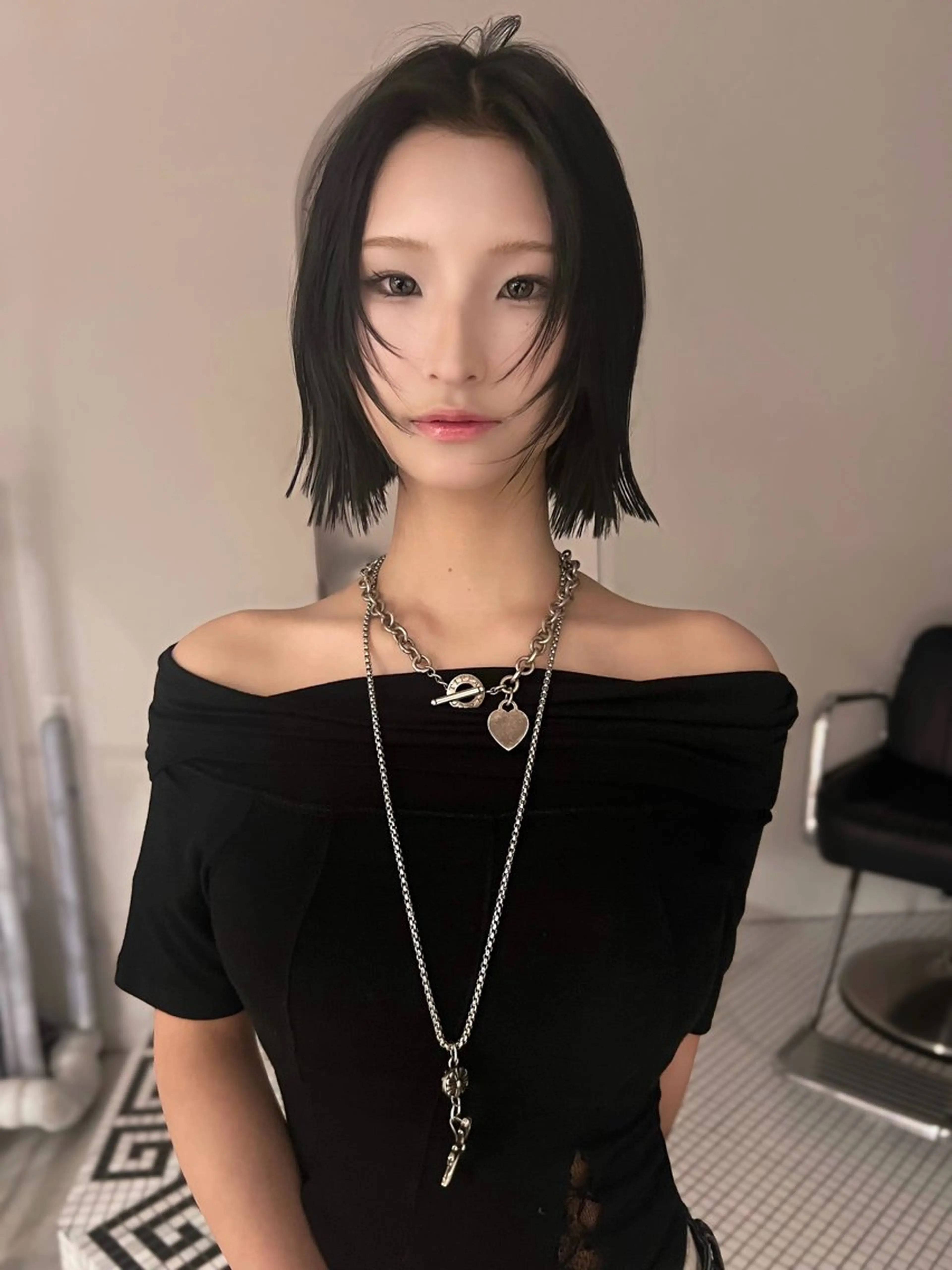 ショート ボブレイヤー ボブ レイヤーカット 丹治 一輝ボブ/ショートのヘアスタイル