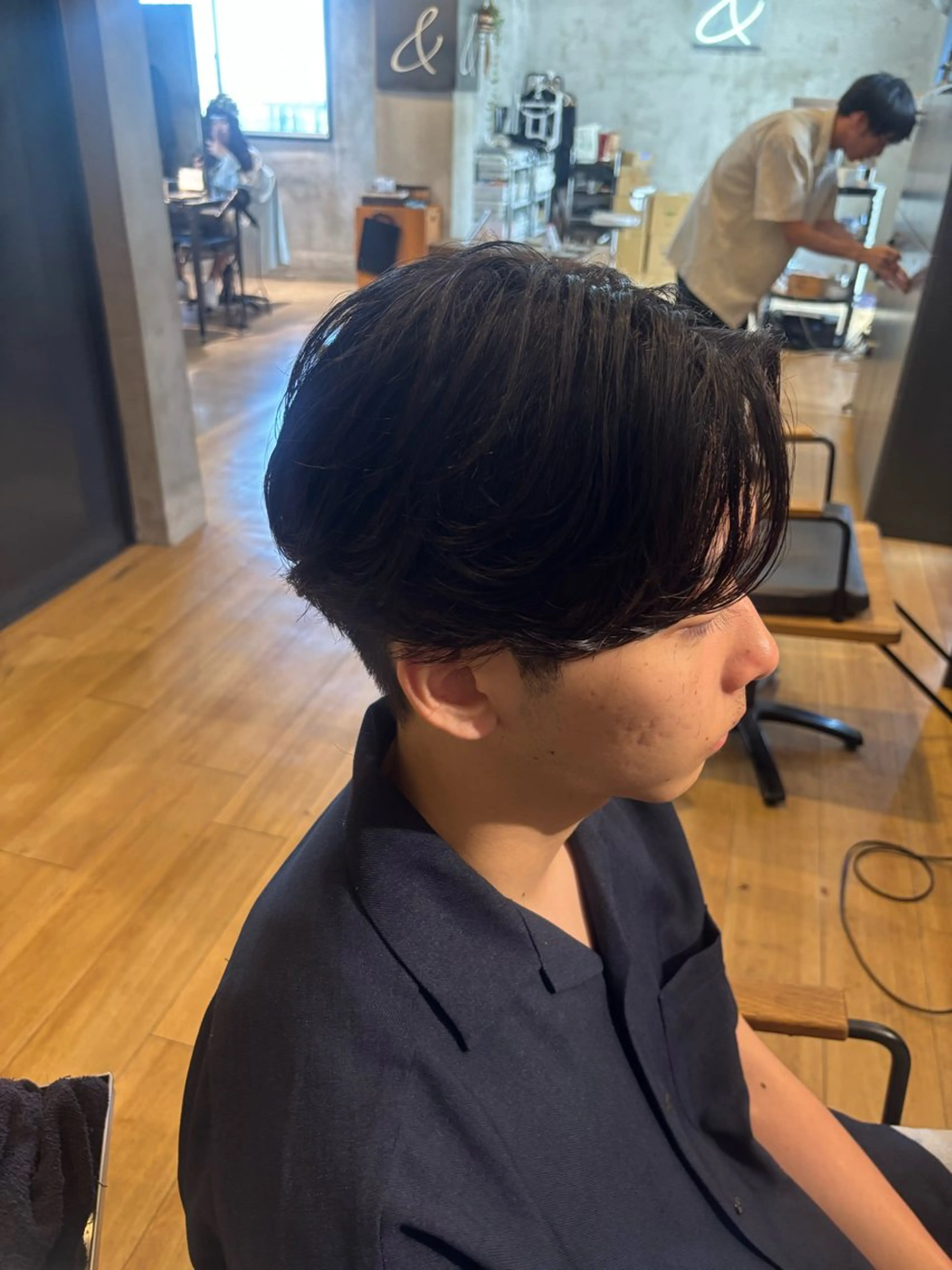 メンズ カット ‪‪❤︎‬韓国レイヤ ー❤︎/saraのヘアスタイル