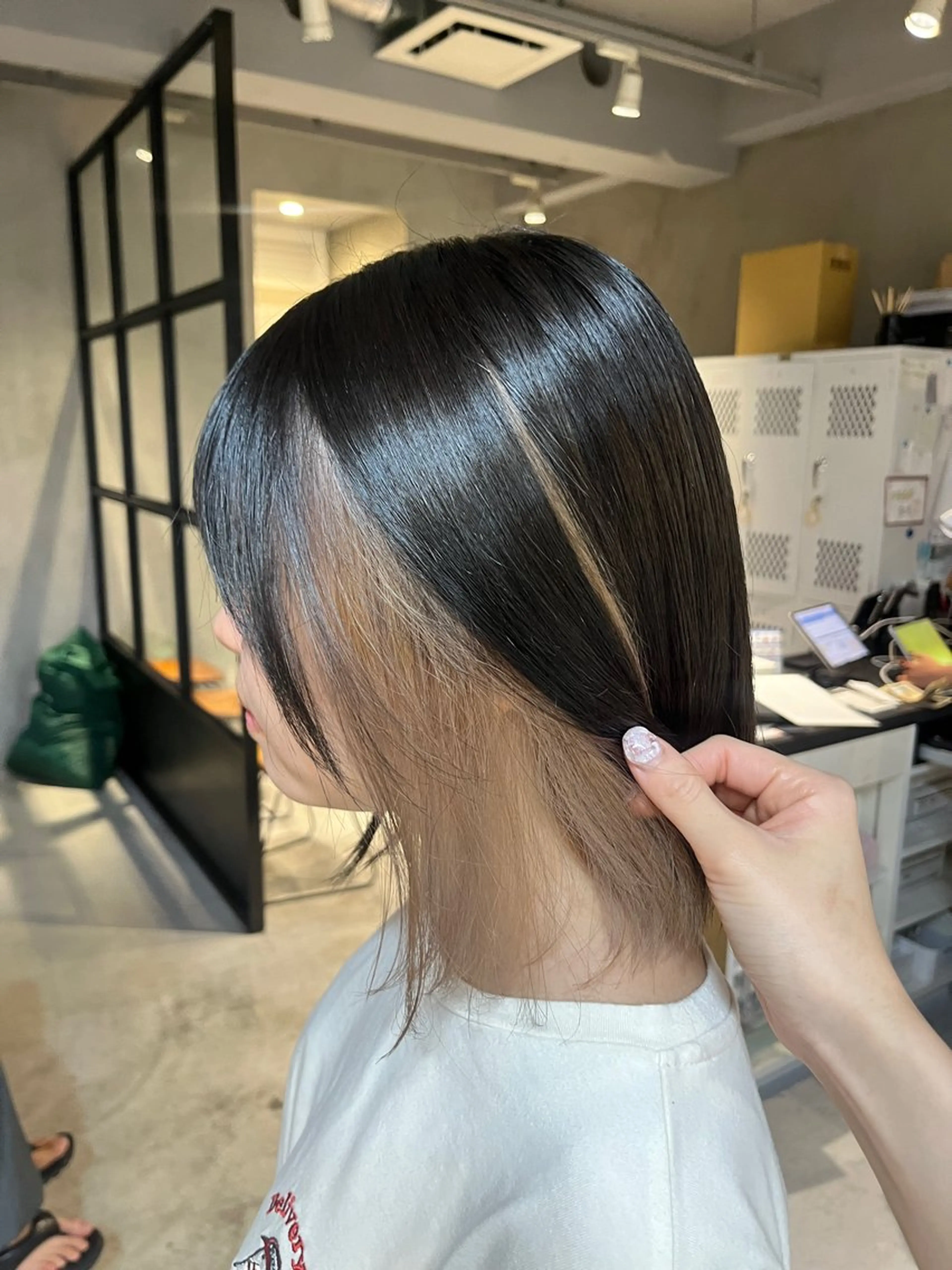 ショート カラー ヘアカラー ちせ/ 透明感カラー /調布˚ 🦢₊✧のヘアスタイル