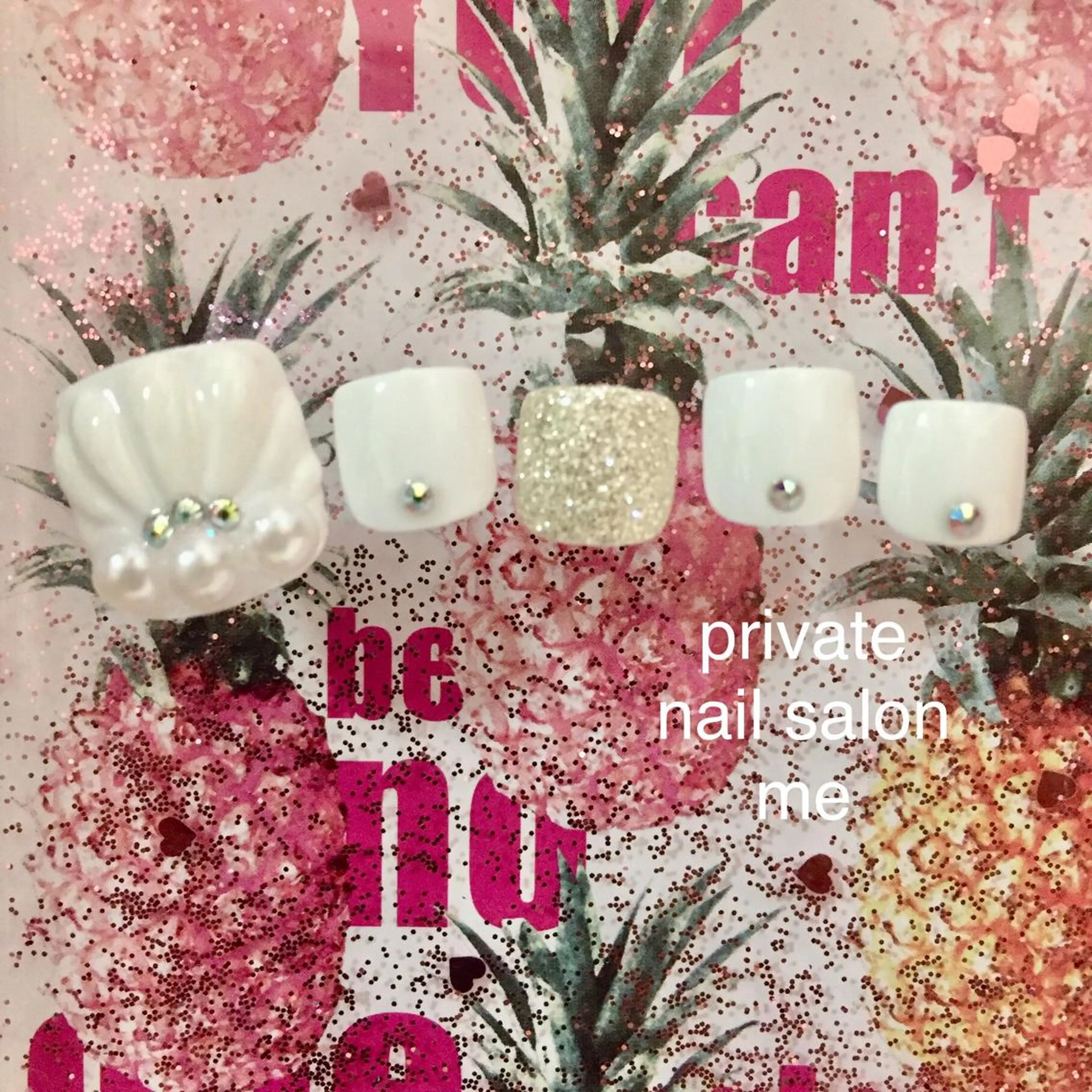 ネイル フットネイル privatenailsalon me所属・kato tomomiのネイルデザイン