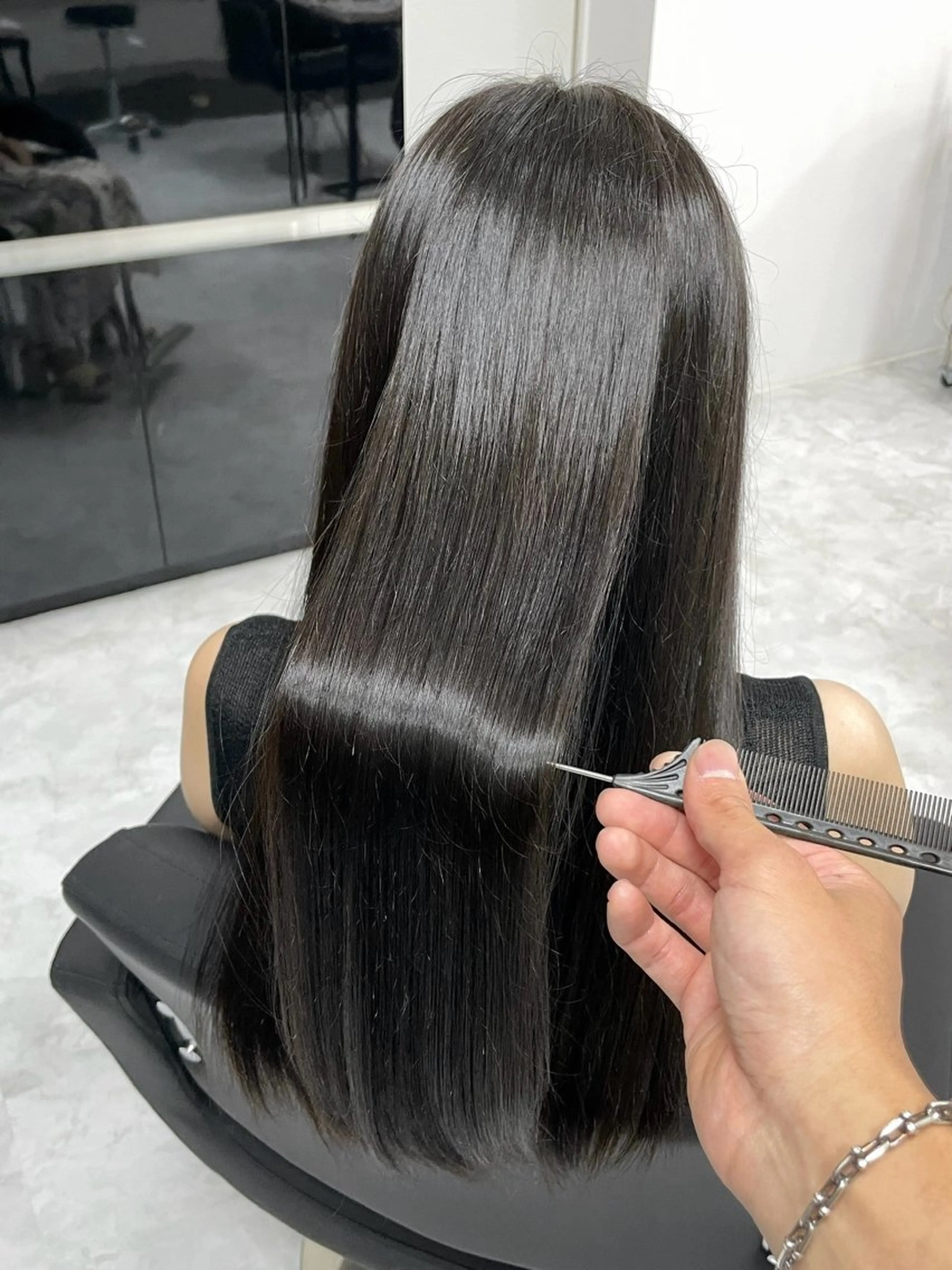 ロング D.Log junpeiのヘアスタイル