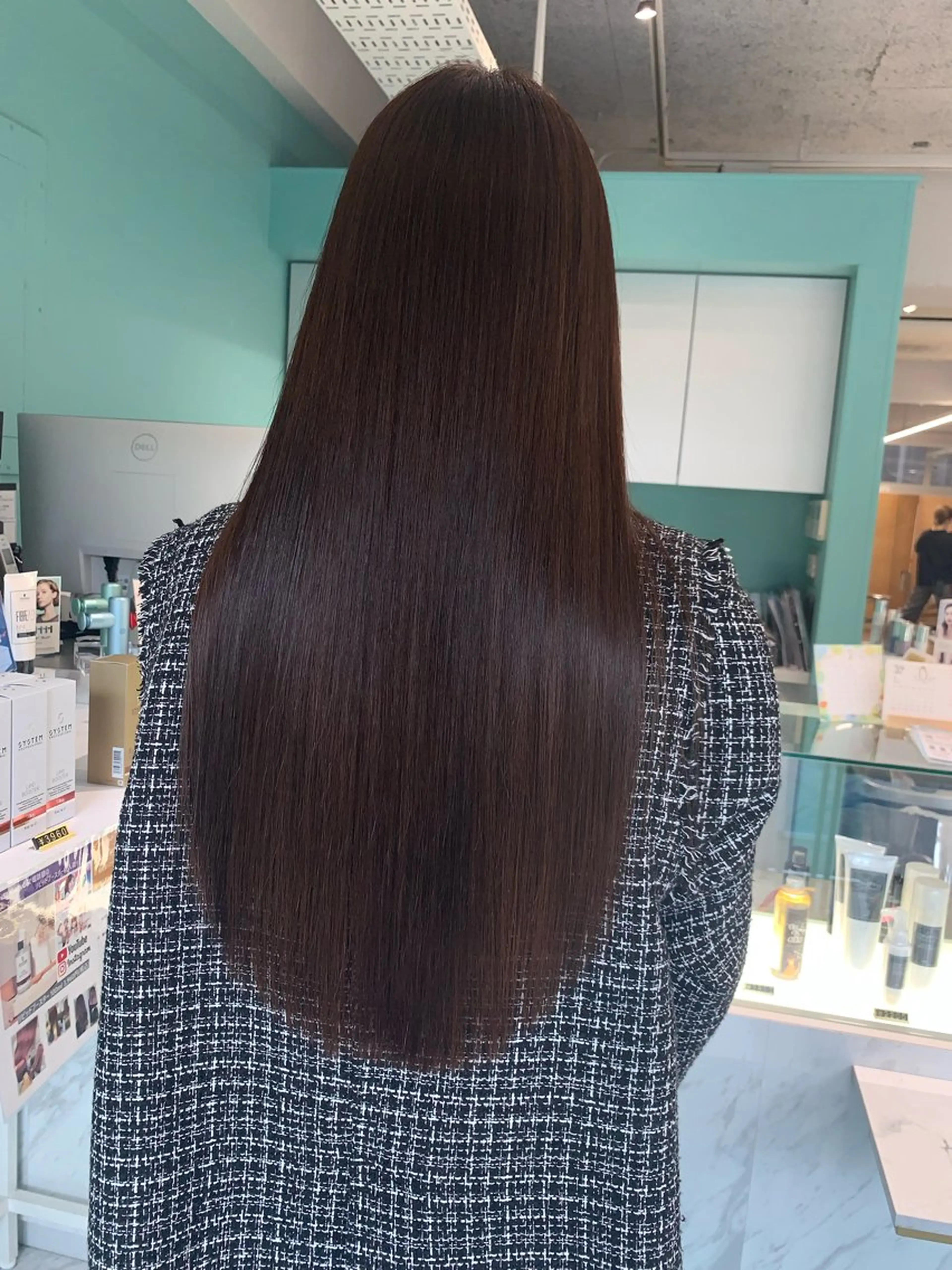 ロング 髪質改善 トリートメント 髪質改善/縮毛矯正 心斎橋/池本有宏のヘアスタイル