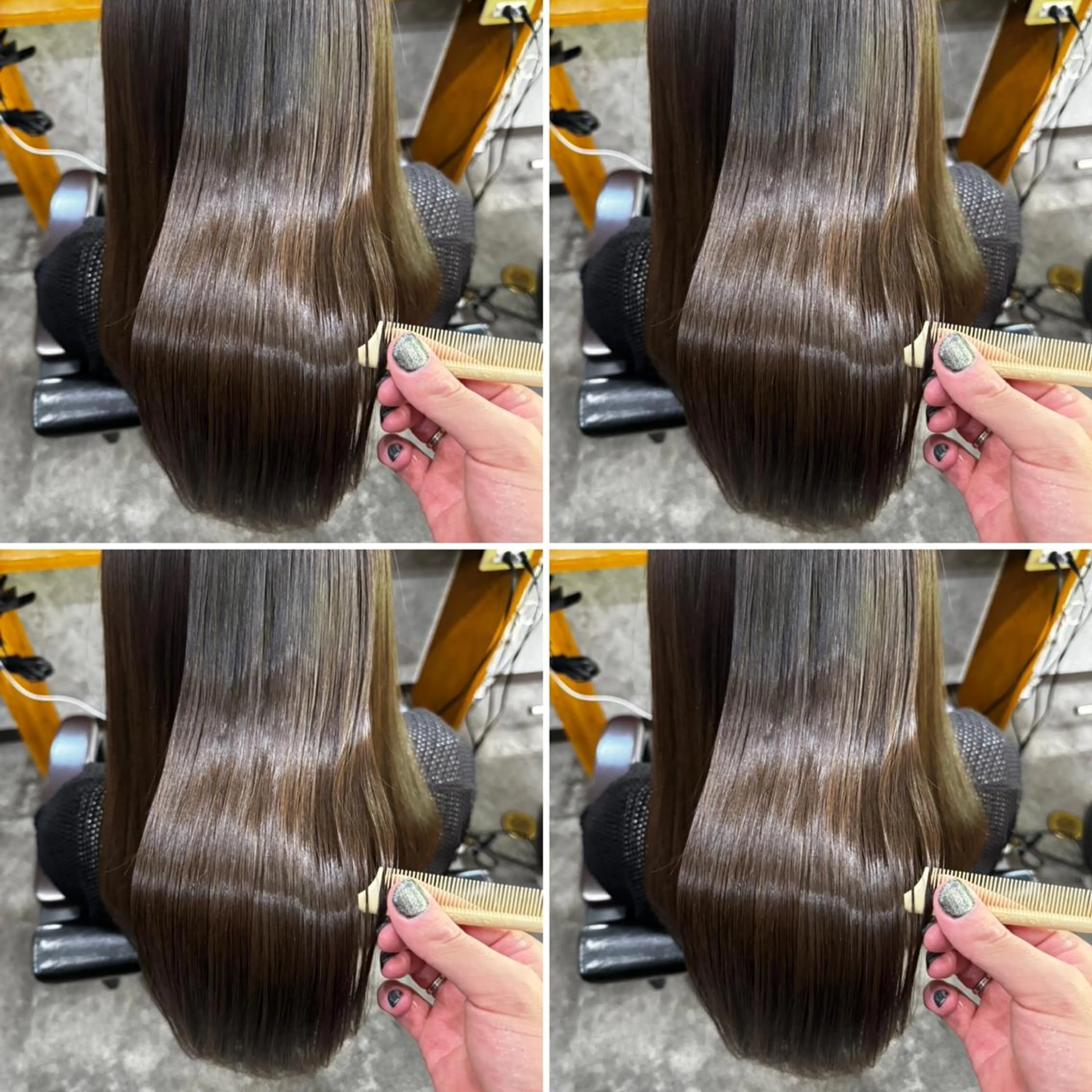 ロング カラー ヘアカラー トリートメント 髪質改善/艶カラー ✝️SAKURAのヘアスタイル
