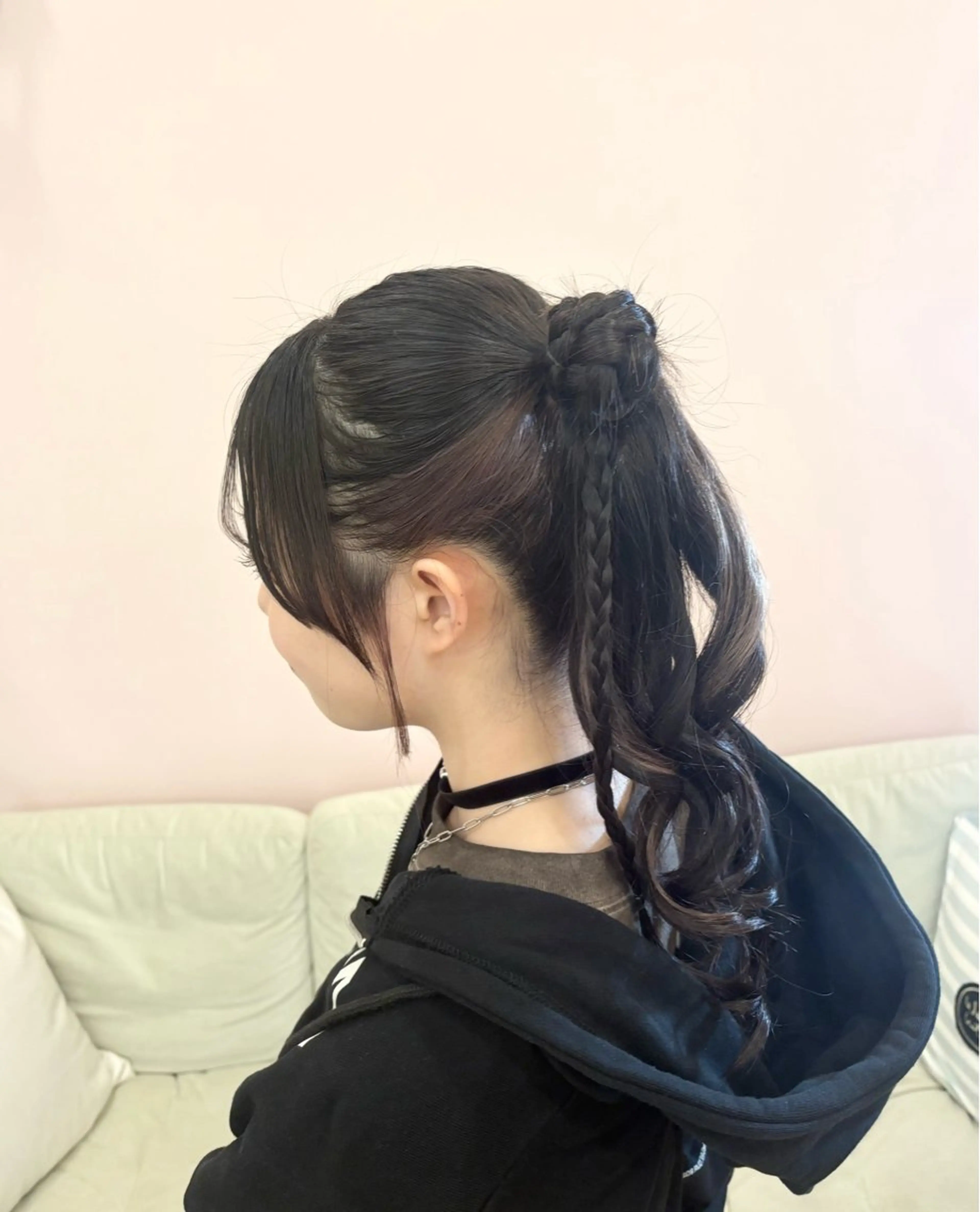 ヘアアレンジ 縮毛０円モデル募集／ ♡nanami♡のヘアスタイル