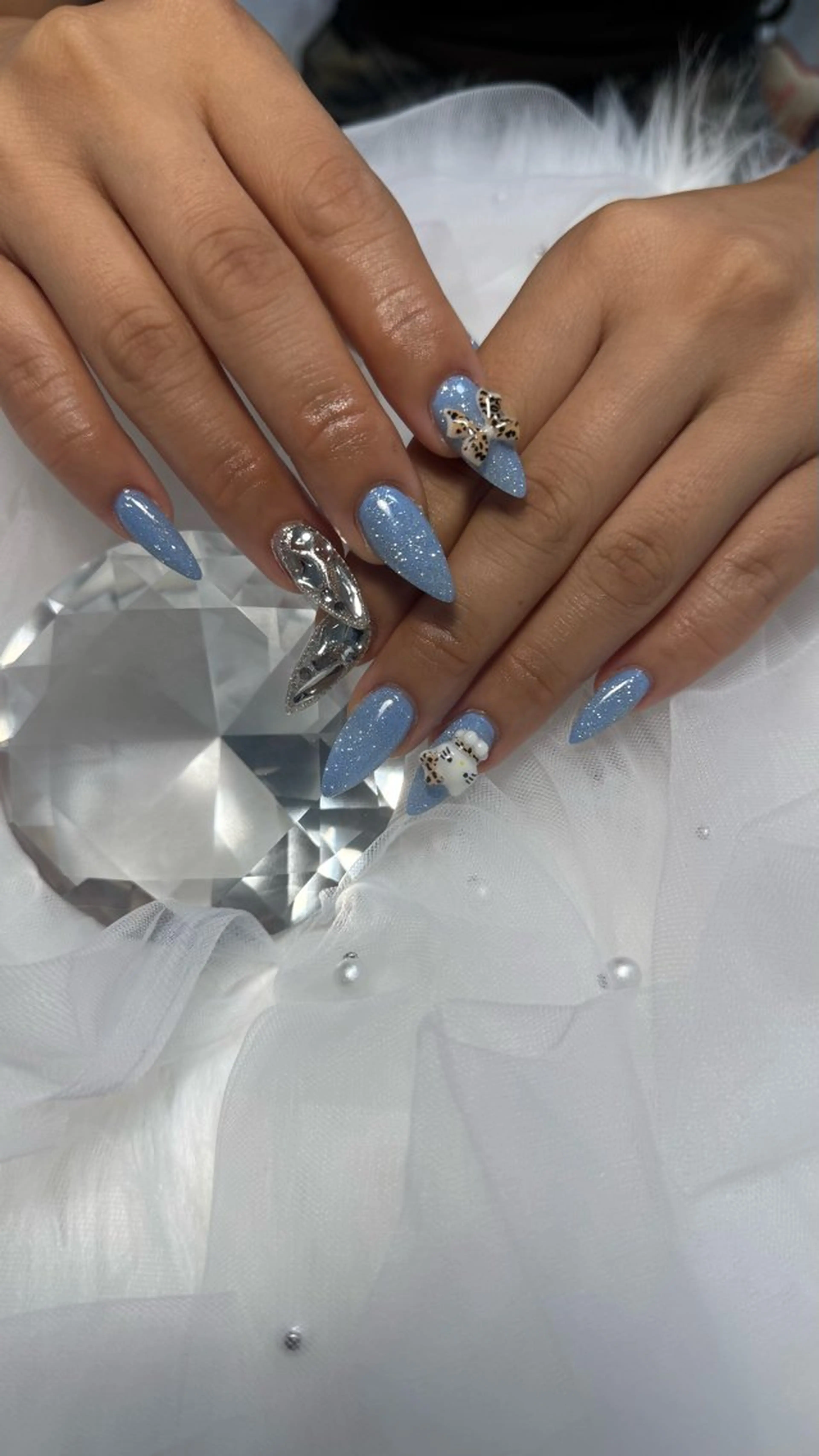 ネイル 夏ネイル ハンドネイル uru nail/ 本部町/Kirariのネイルデザイン