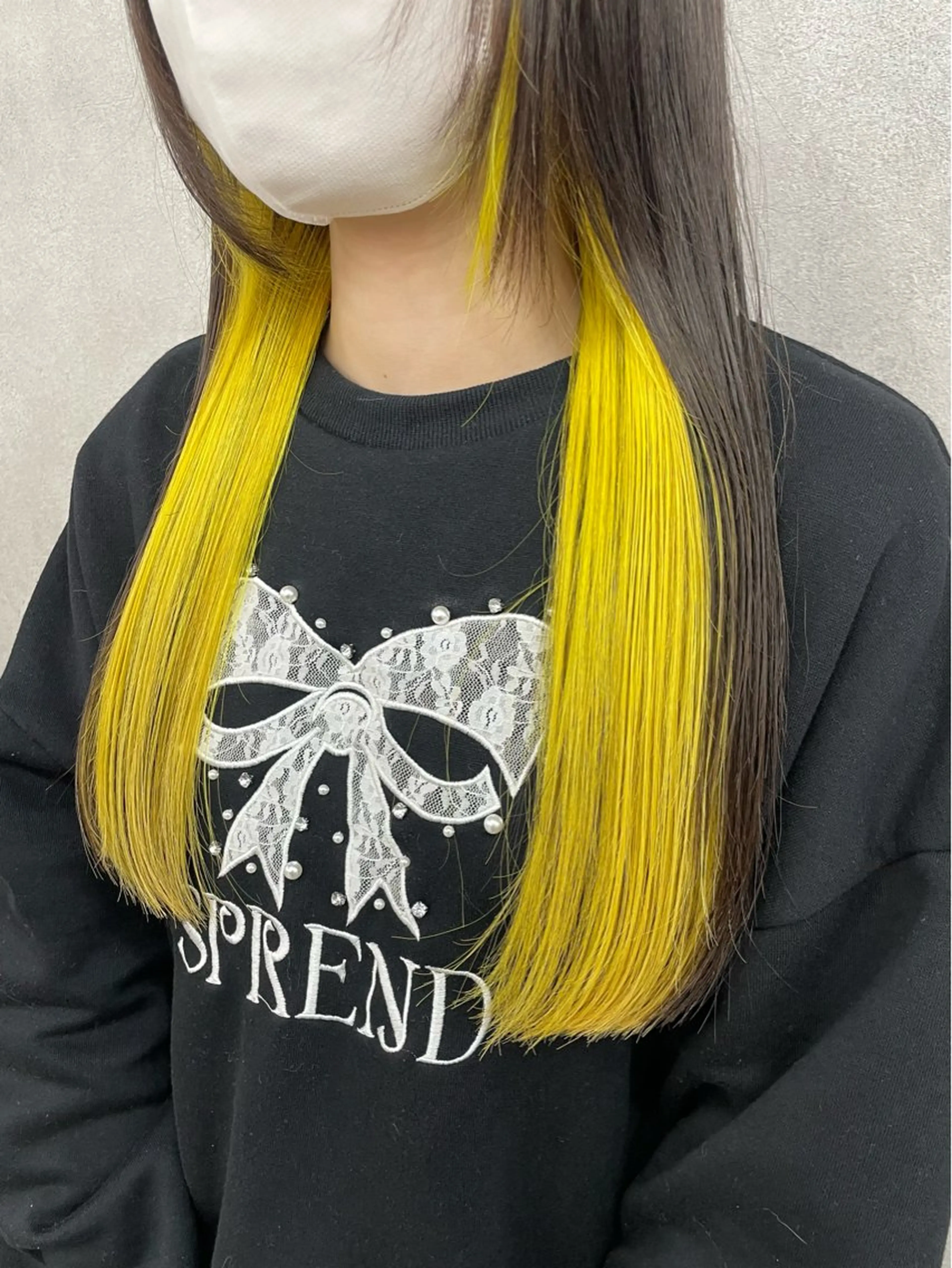 🍯インナーだけ染めたい方🍯インナーブリーチ＋インナーカラー＋高濃度トリートメントの写真