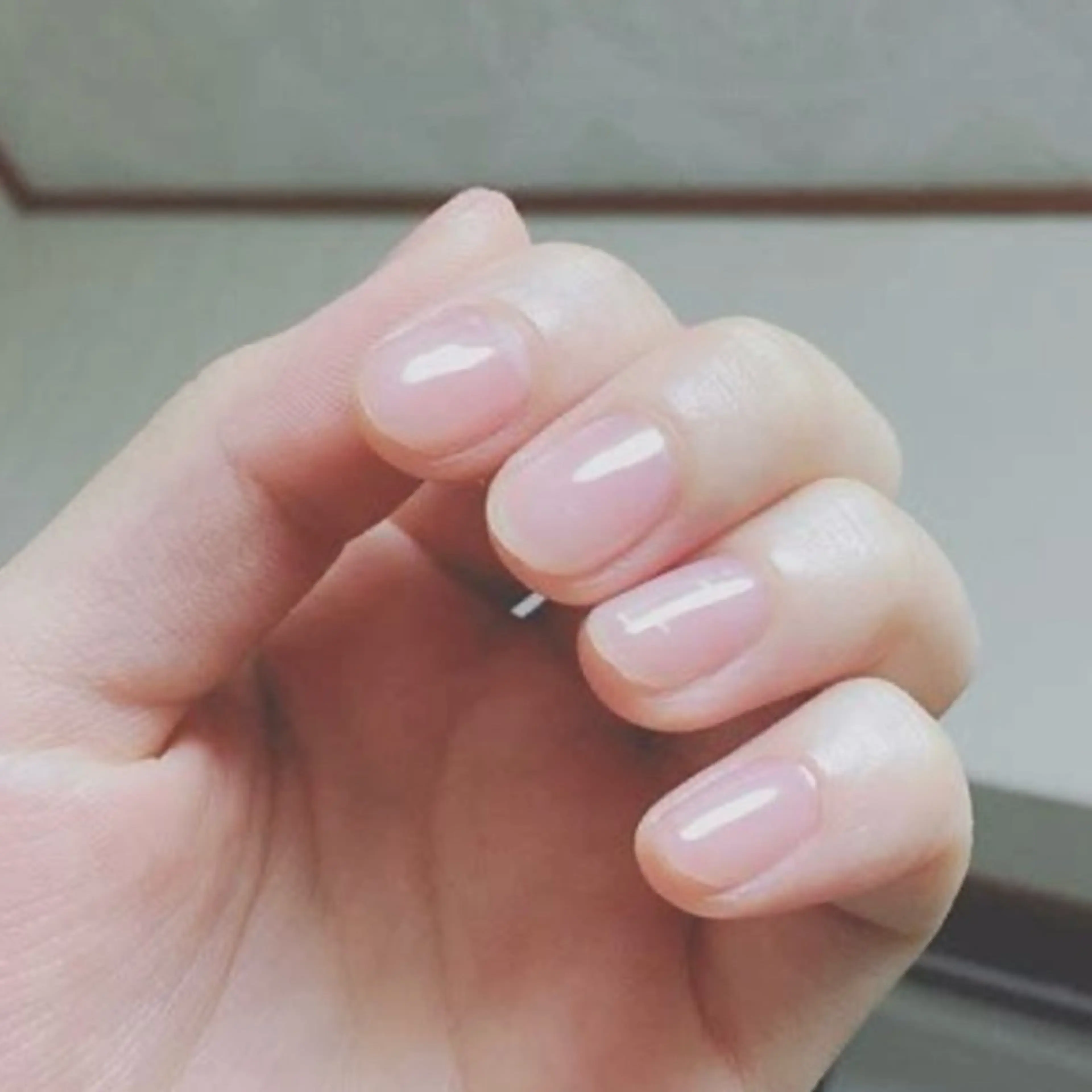 うるうるクリアネイル(オフあり)の写真