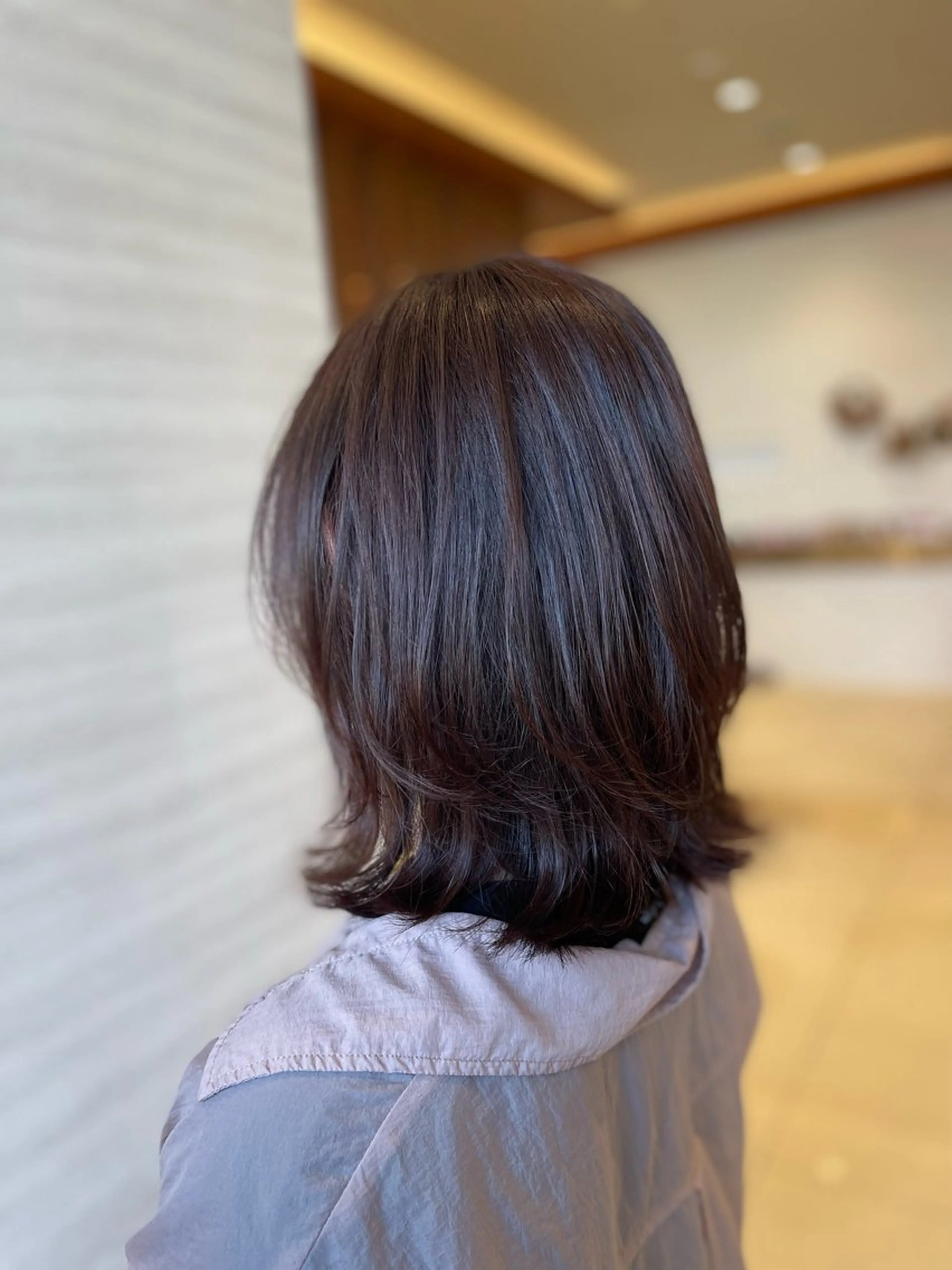 ロング カット ヘアカラー トリートメント 仙石 愛のヘアスタイル