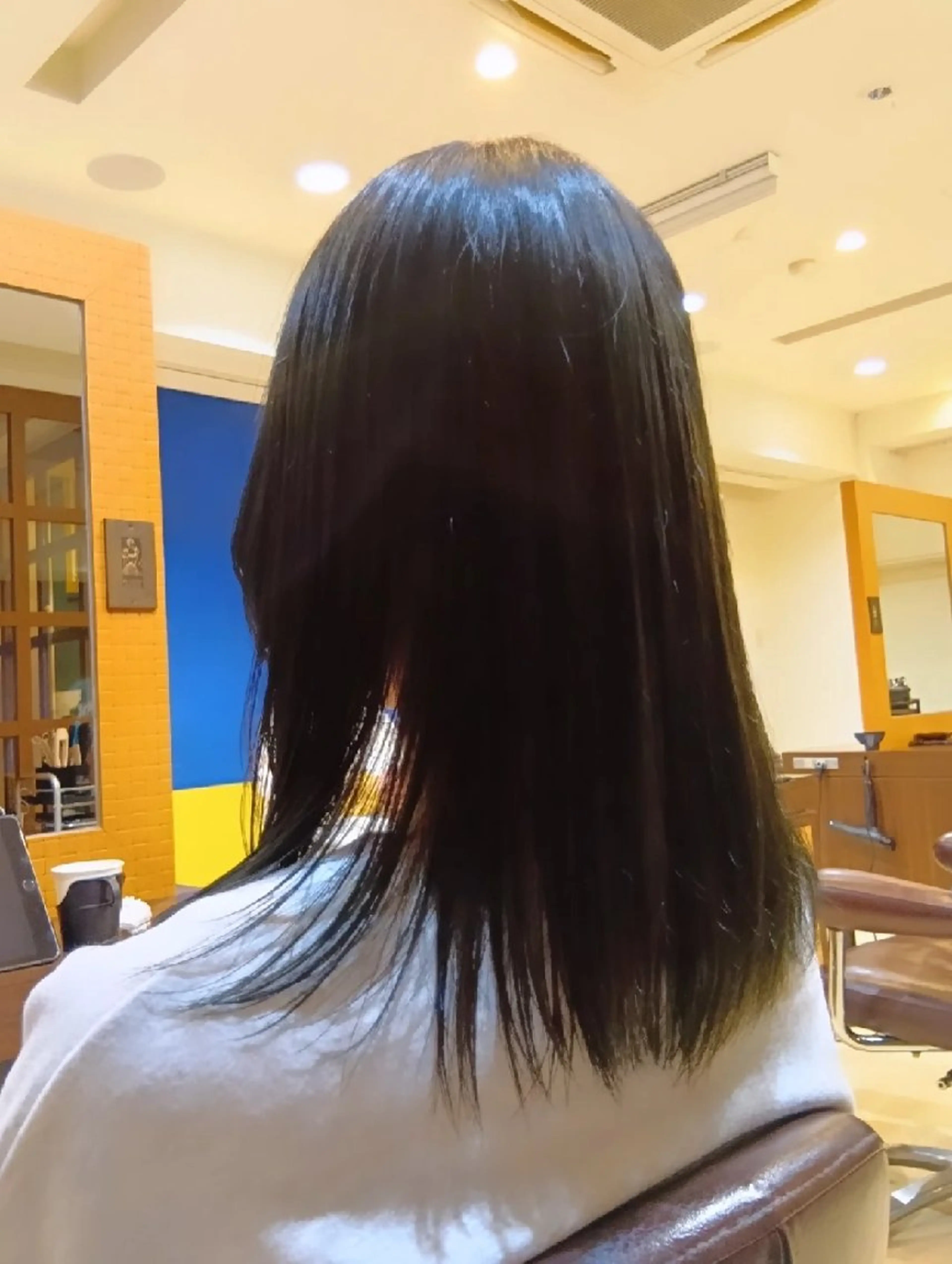 ロング カラー 顔まわりレイヤー 顔周りカット レイヤーカット 縮毛矯正 カット ヘアカラー トリートメント 小林暢🌟Orque 髪質改善サロン🌙のヘアスタイル