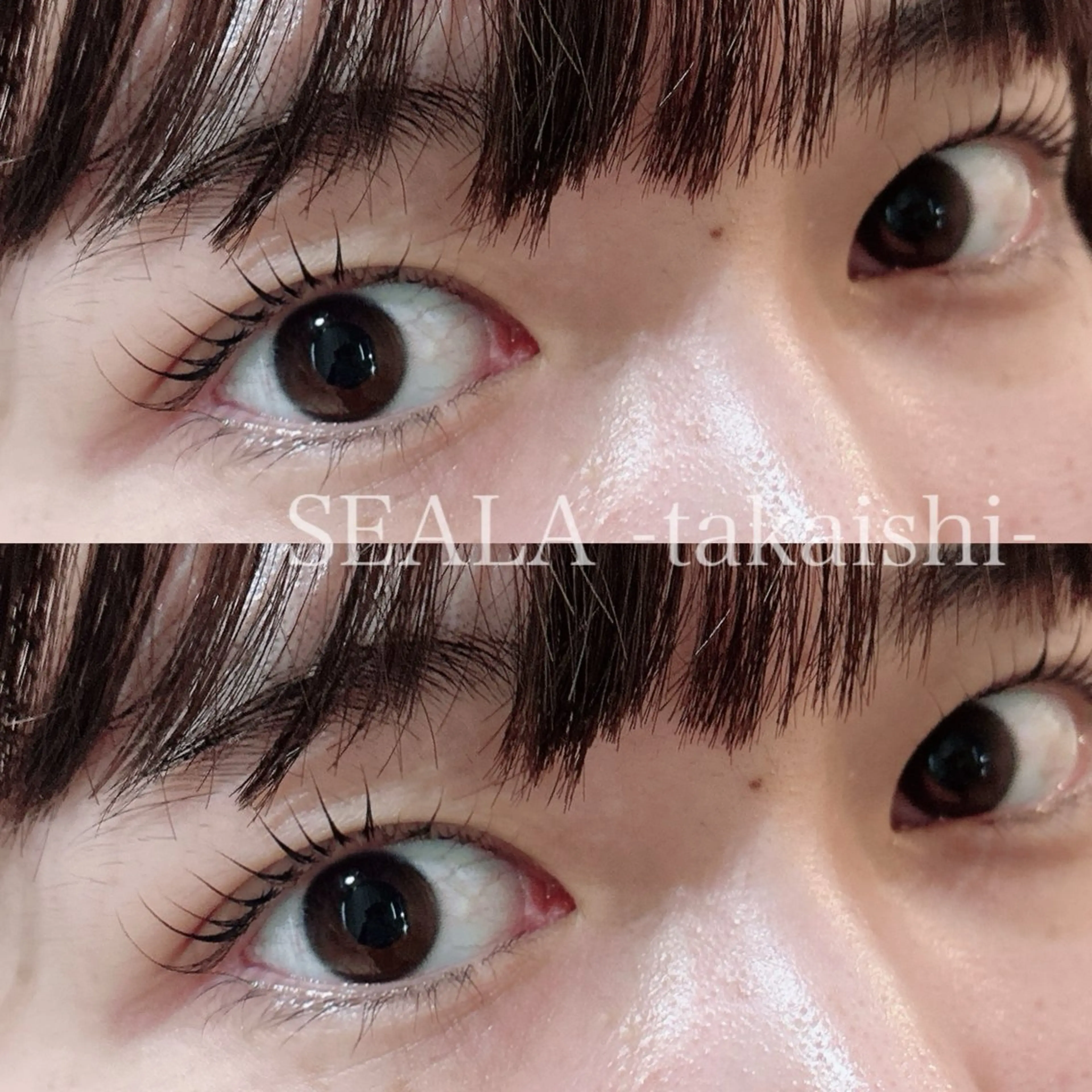 マツエク・マツパ まつげパーマ 一重×まつ毛パーマ マツパ SEALA 高石の眉毛・アイブロウイメージ