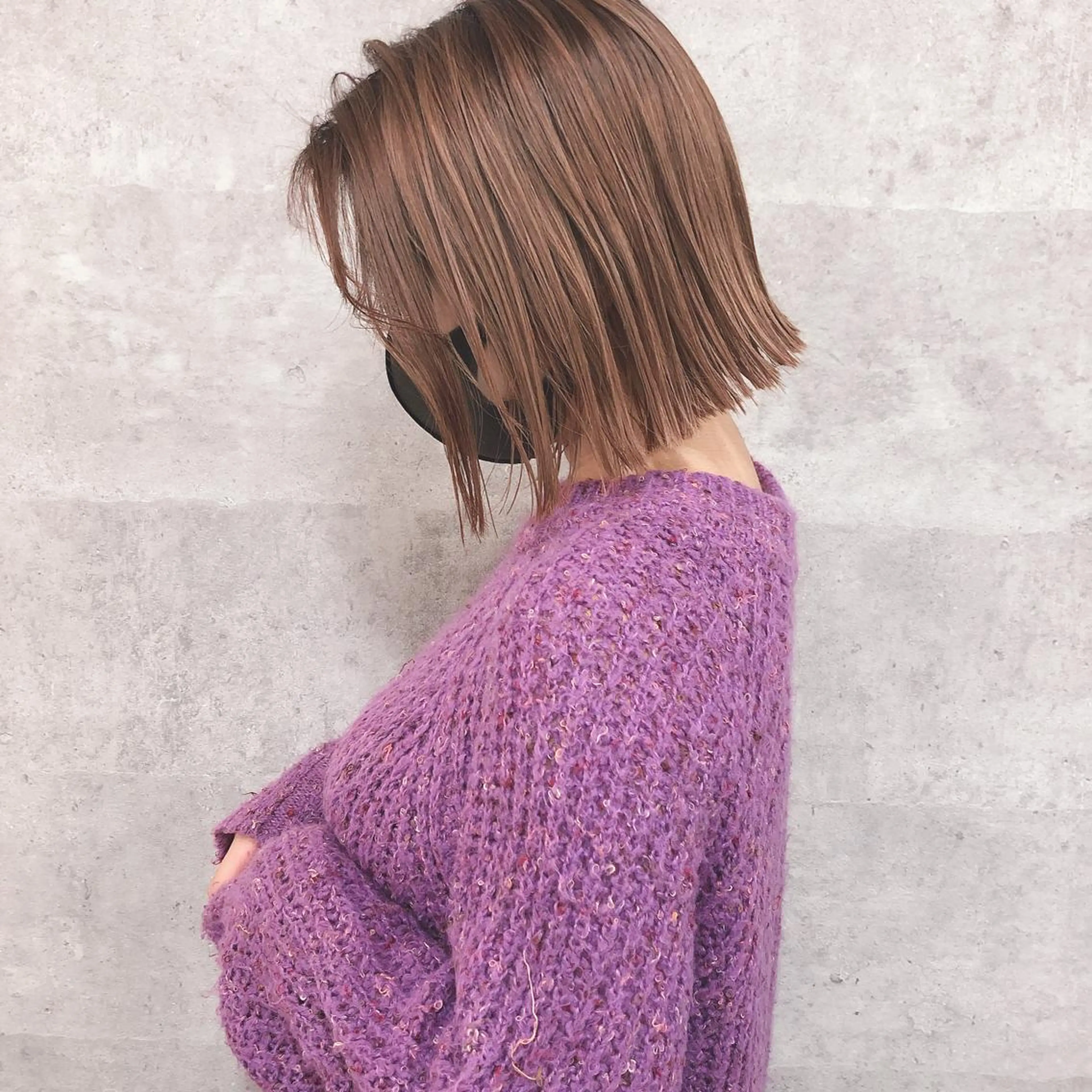 ショート カラー 髪質改善 中川　翔のヘアスタイル