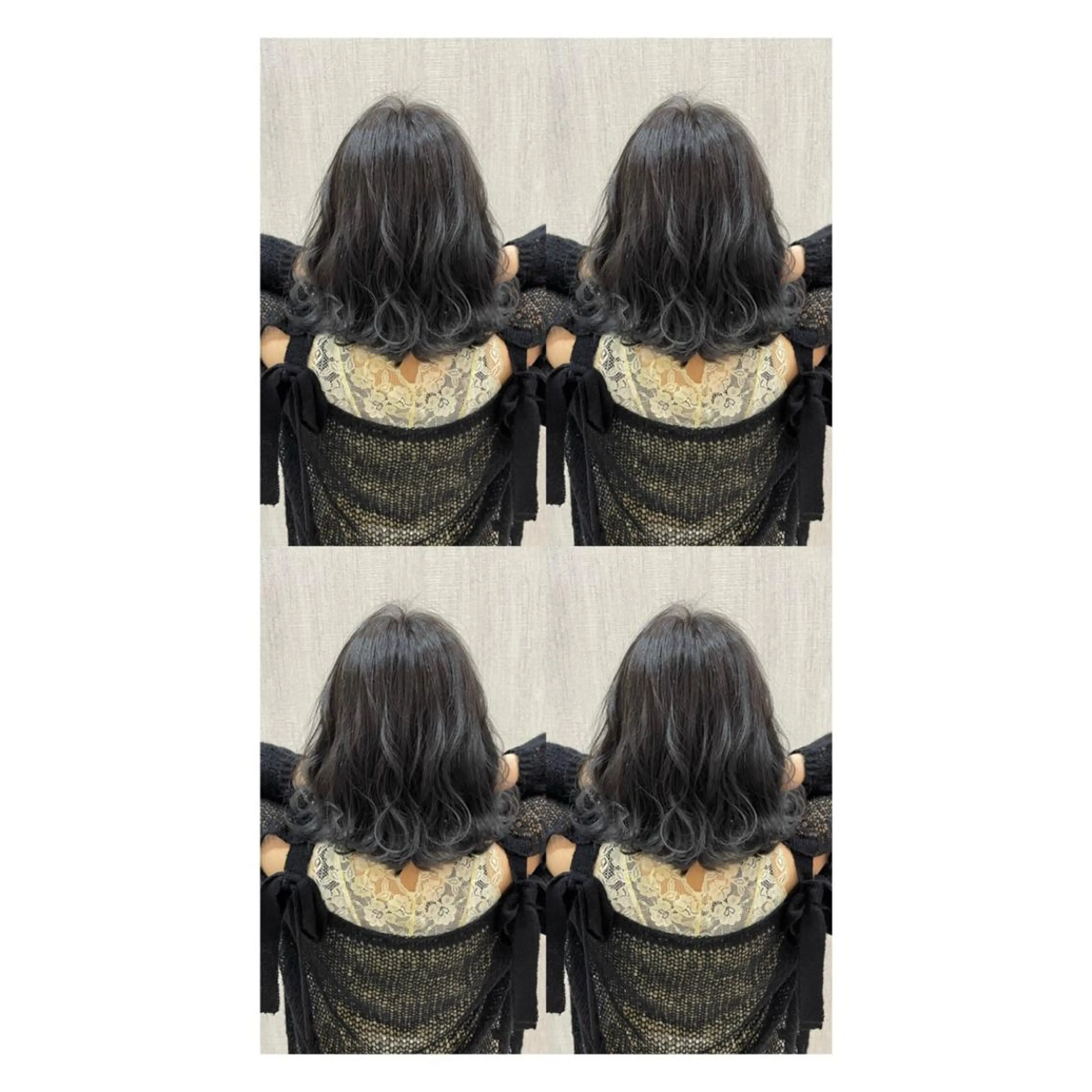 ミディアム カラー カット ヘアカラー トリートメント 店長✨レイヤー✖️ 髪質改善✖️韓国ヘアのヘアスタイル