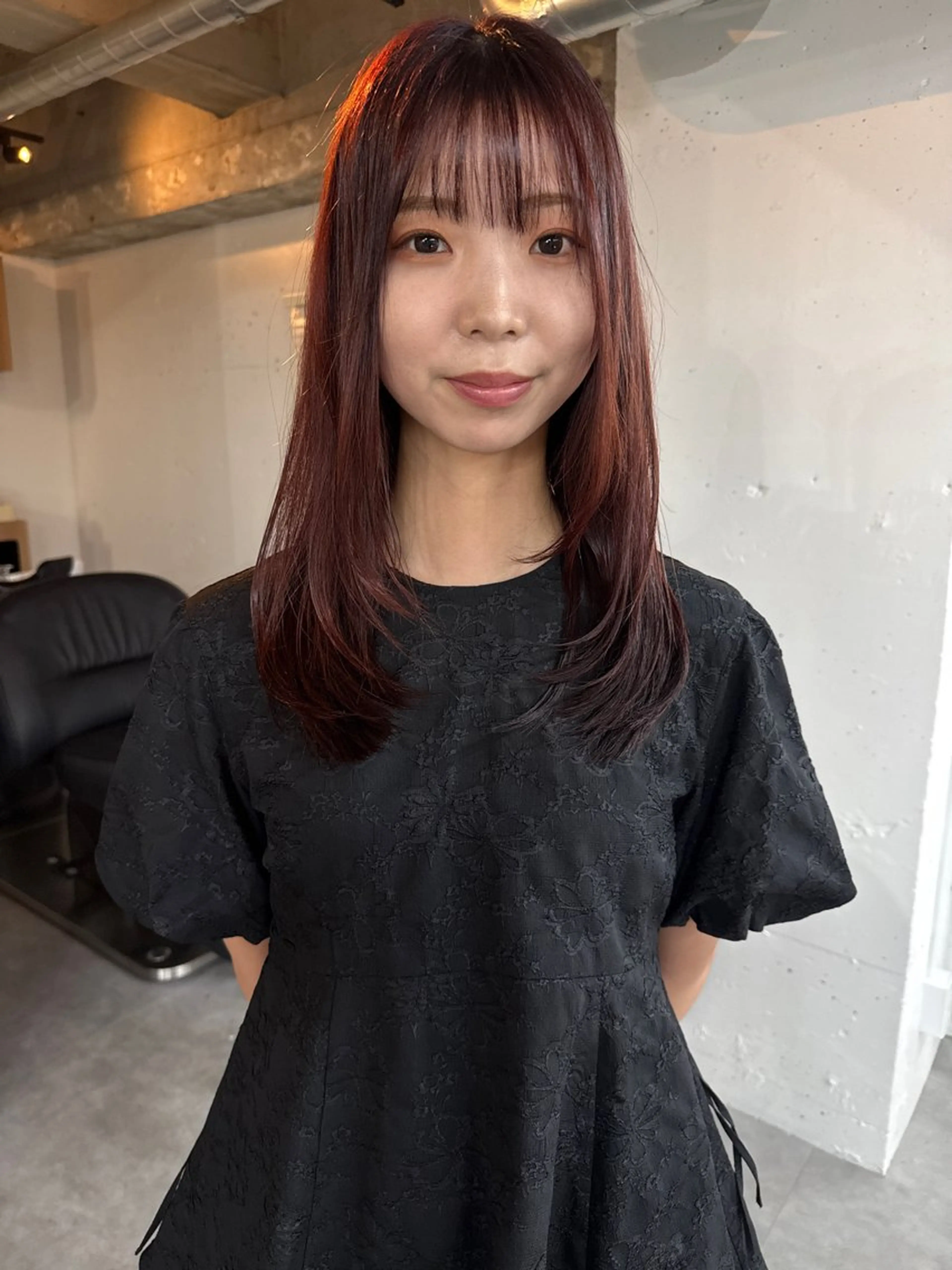 カラー mei /greenのヘアスタイル