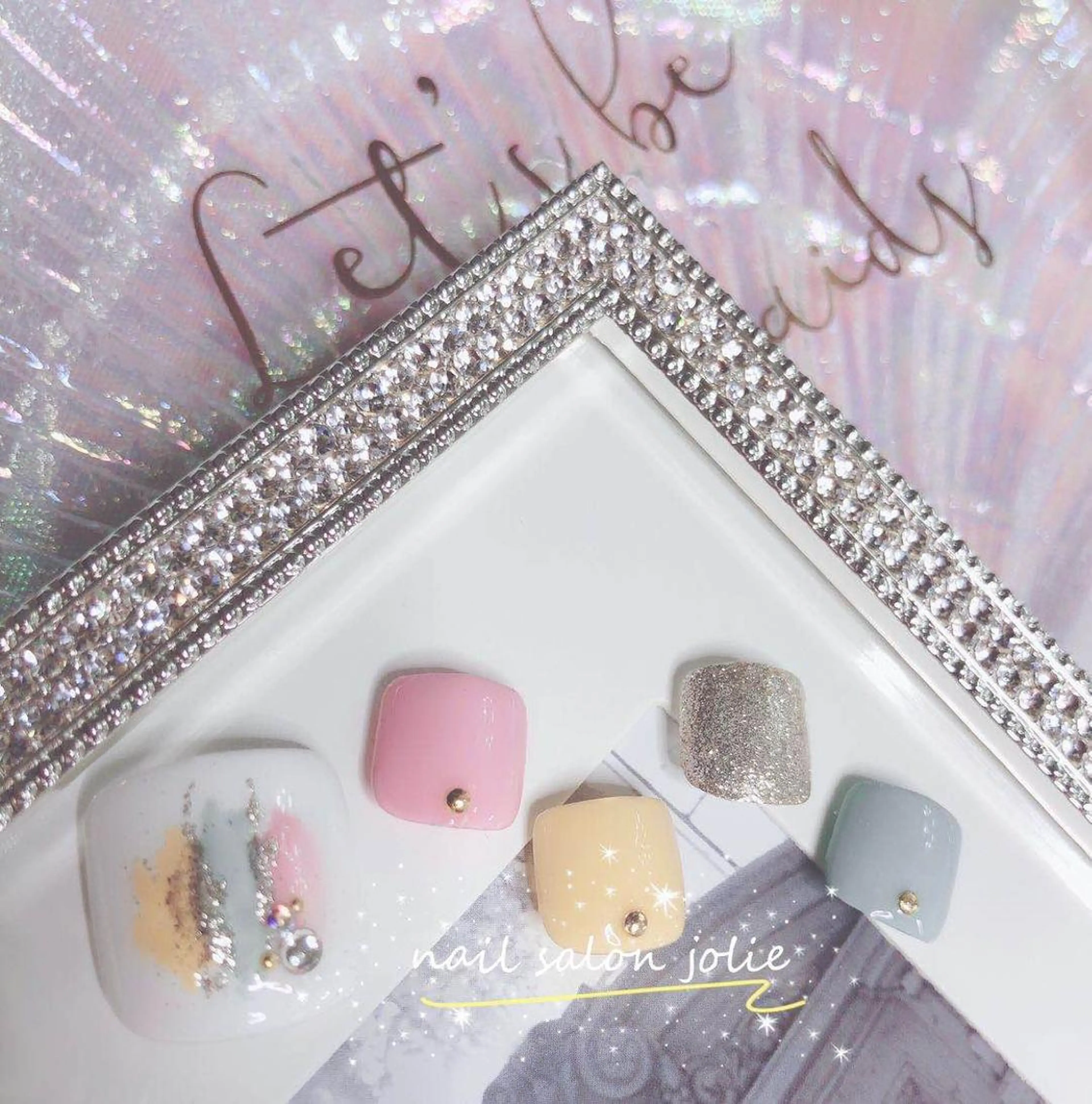 【フット】フットバス付き　ケア込み　シンプルコース6970の写真