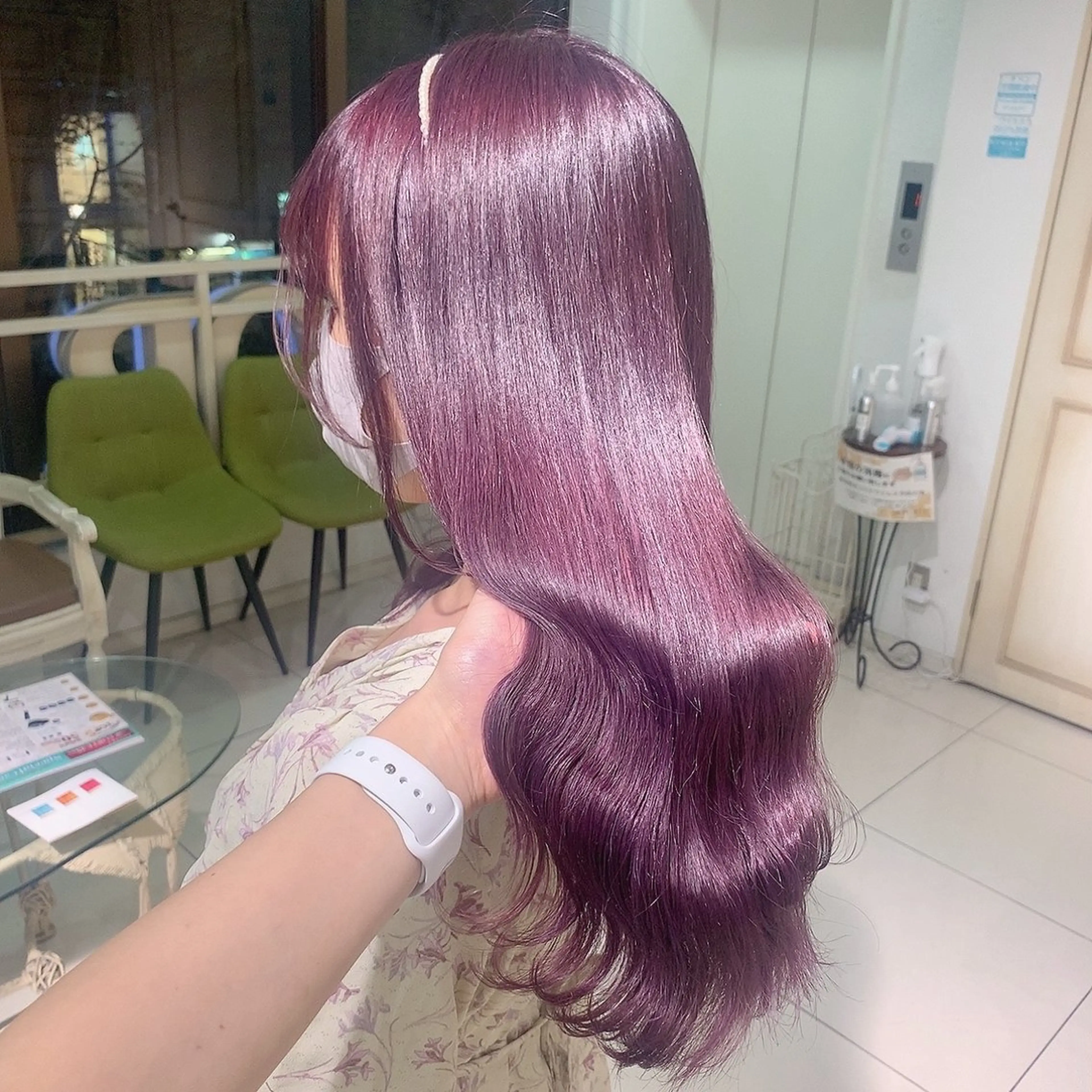 ロング カラー ヘアアレンジ ･˚✧すずね˚✧* lucia(ルチア)のマツエク・マツパデザイン