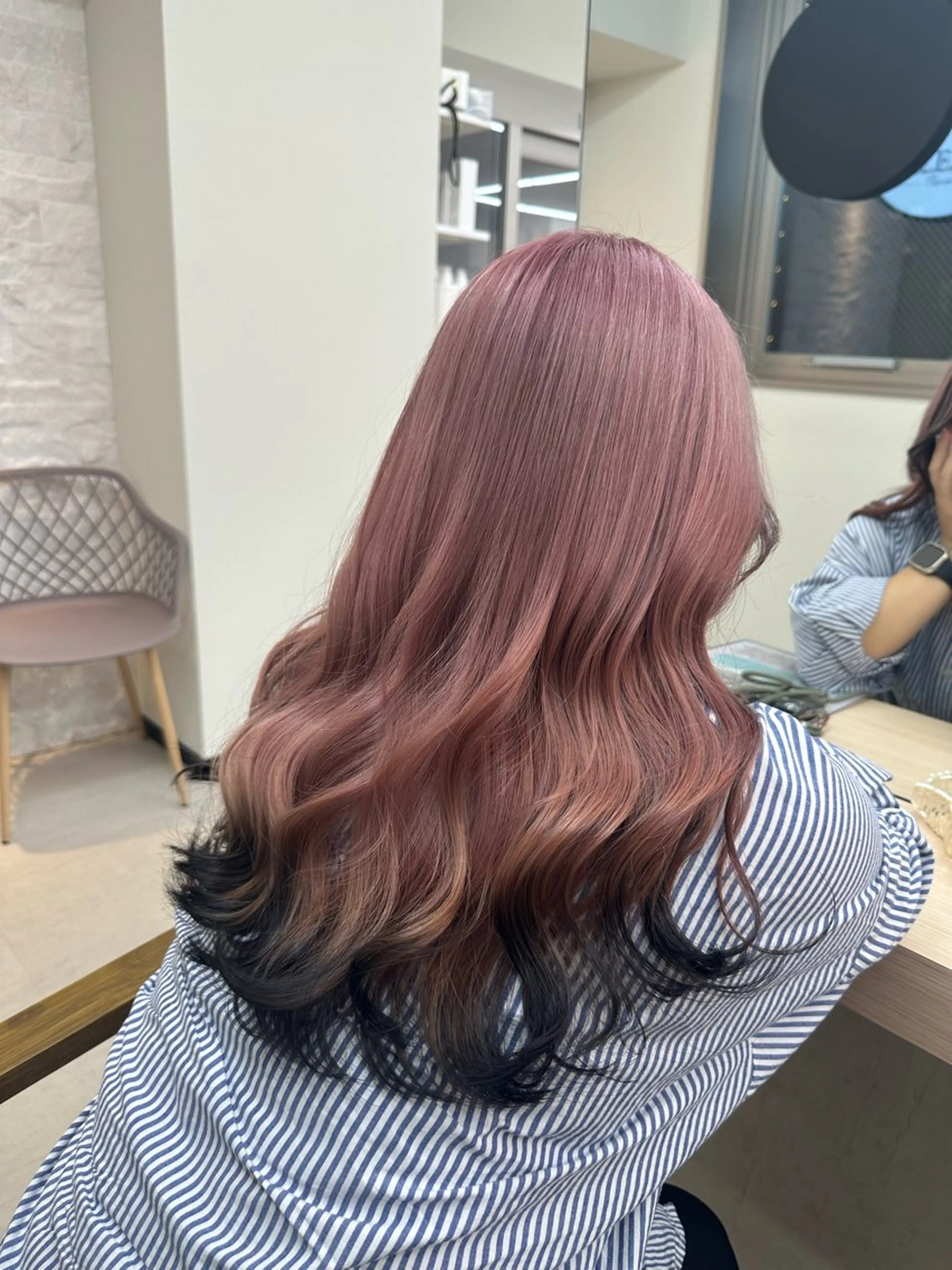 セミロング カラー ヘアカラー トリートメント 𝐑𝐲𝐮𝐤𝐢 【店長】ALEAPのヘアスタイル