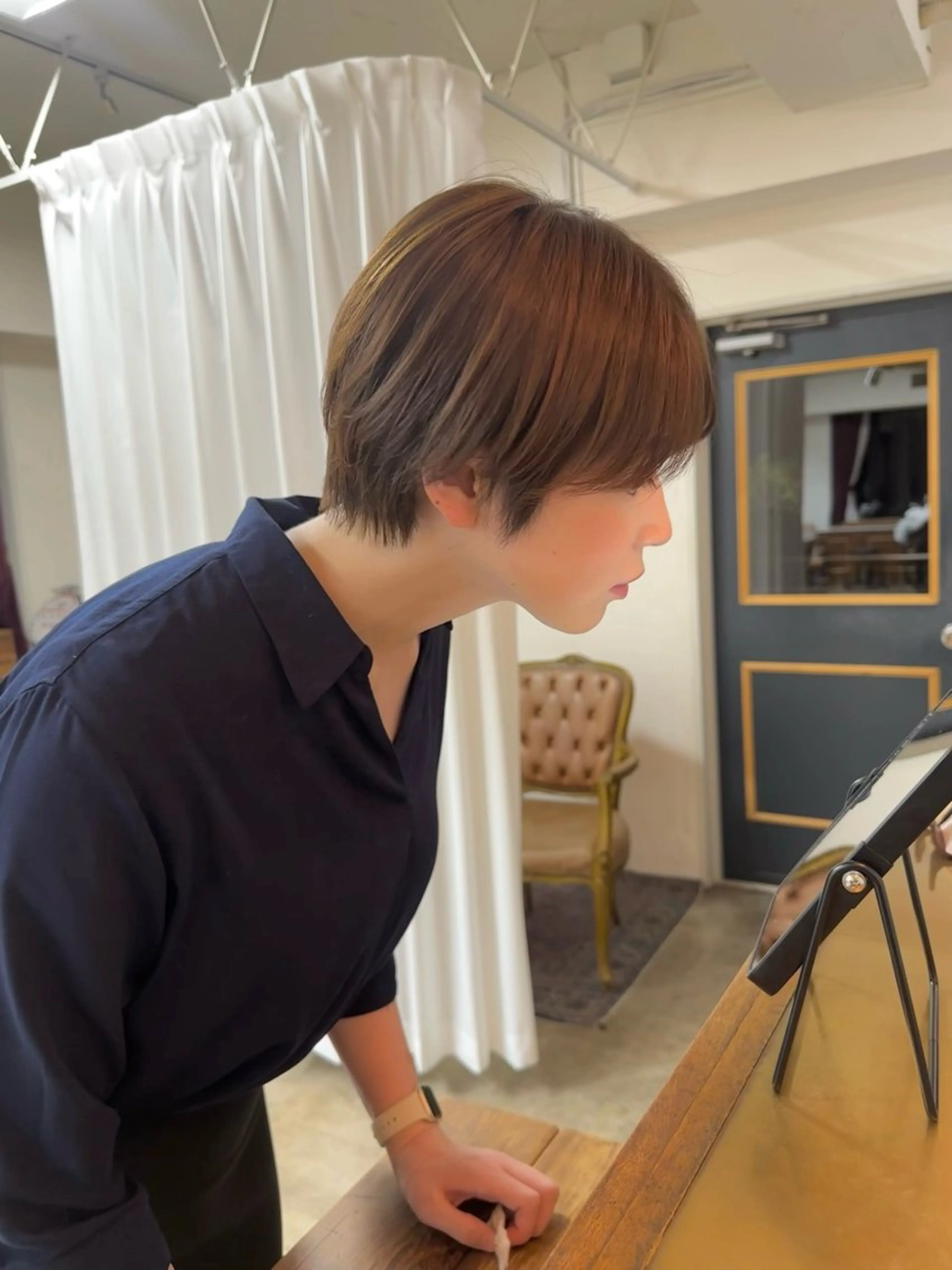 ショート NAGISA 🎀透明感カラー🎀のヘアスタイル