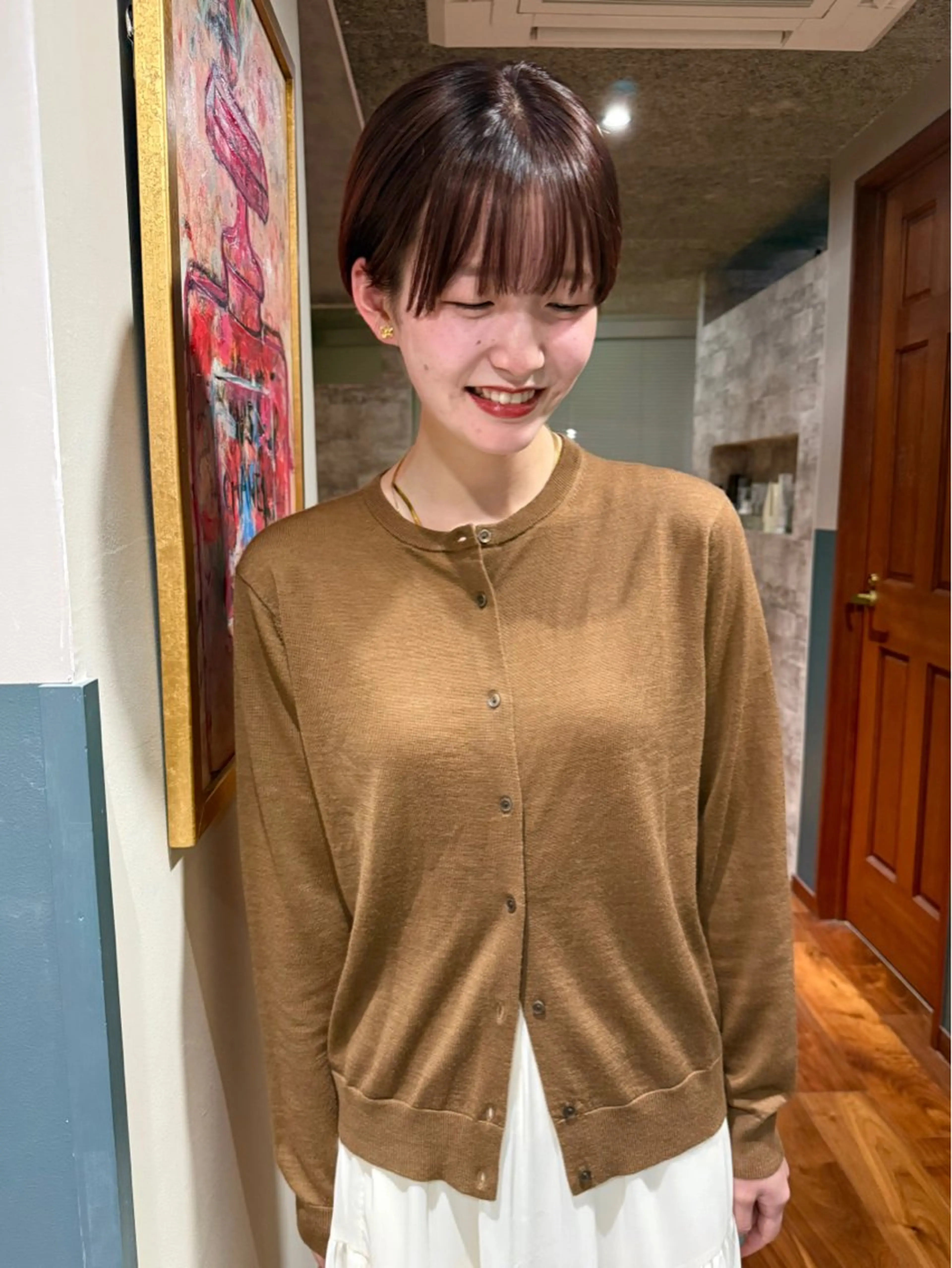 ショート カラー カット ヘアカラー トリートメント mai / linoah˚✧のヘアスタイル