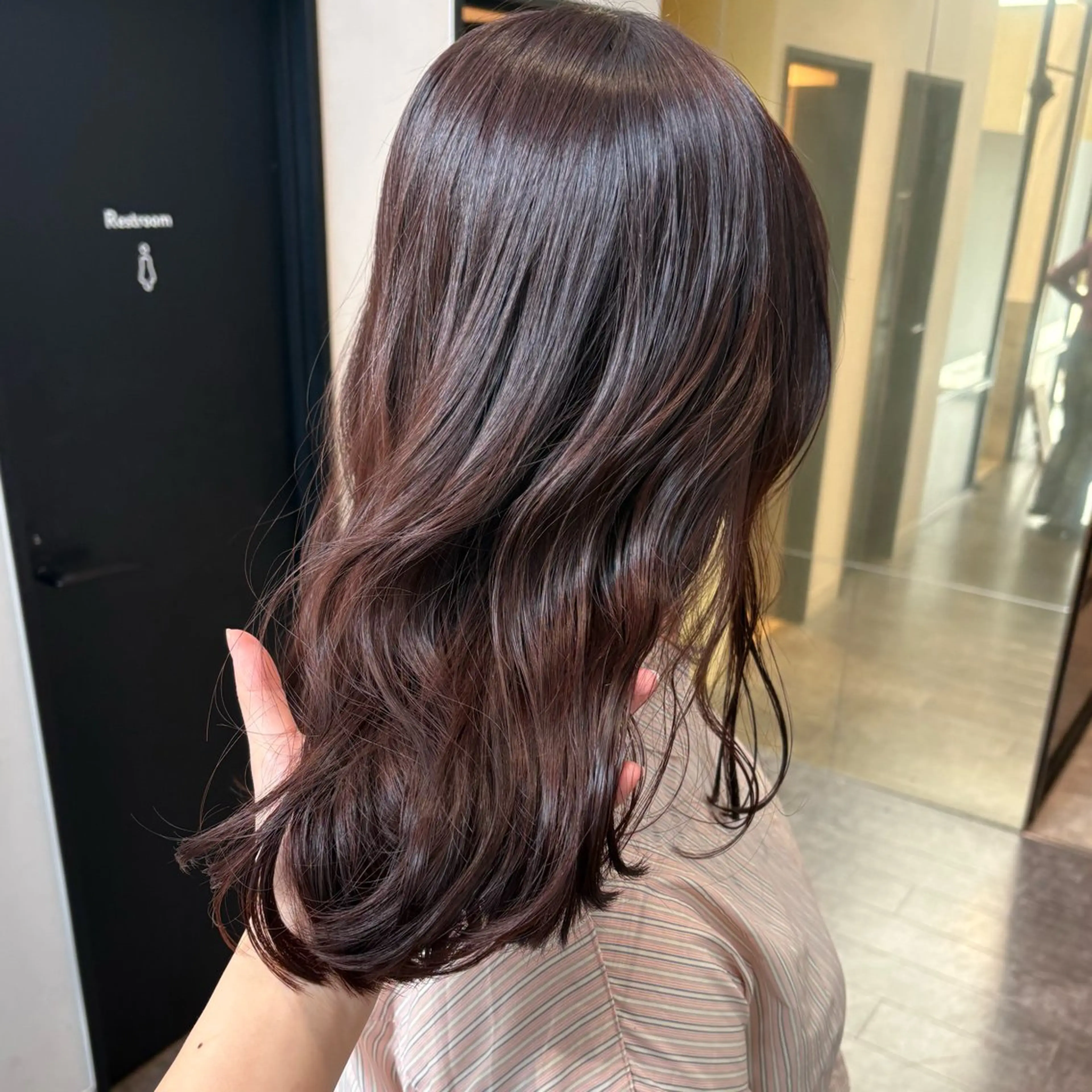【柔らか艶hair🤍】透明感ケアカラー🫧の写真