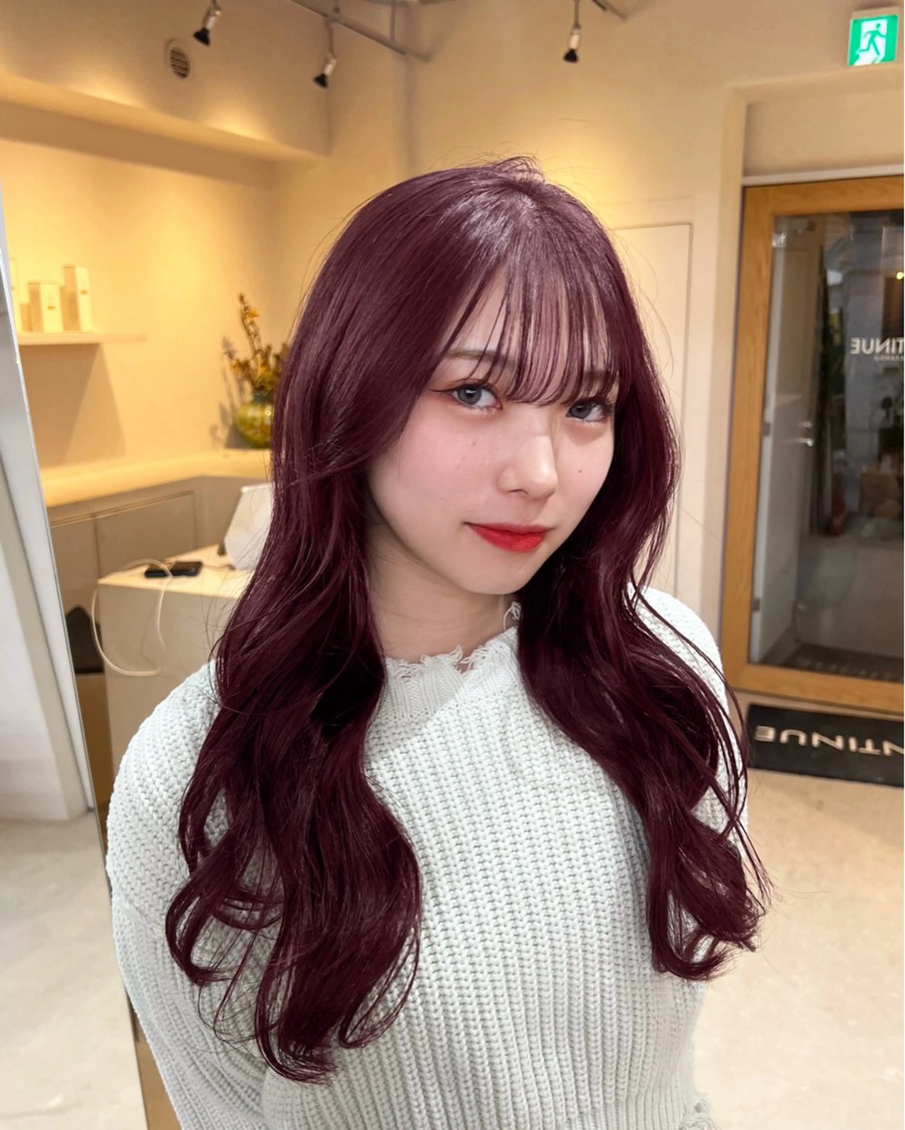 🌟ブリーチなしトーンアップワンカラー🌟➕髪質改善トリートメント🚨今だけミニモ限定割引🚨/Aujuaの写真