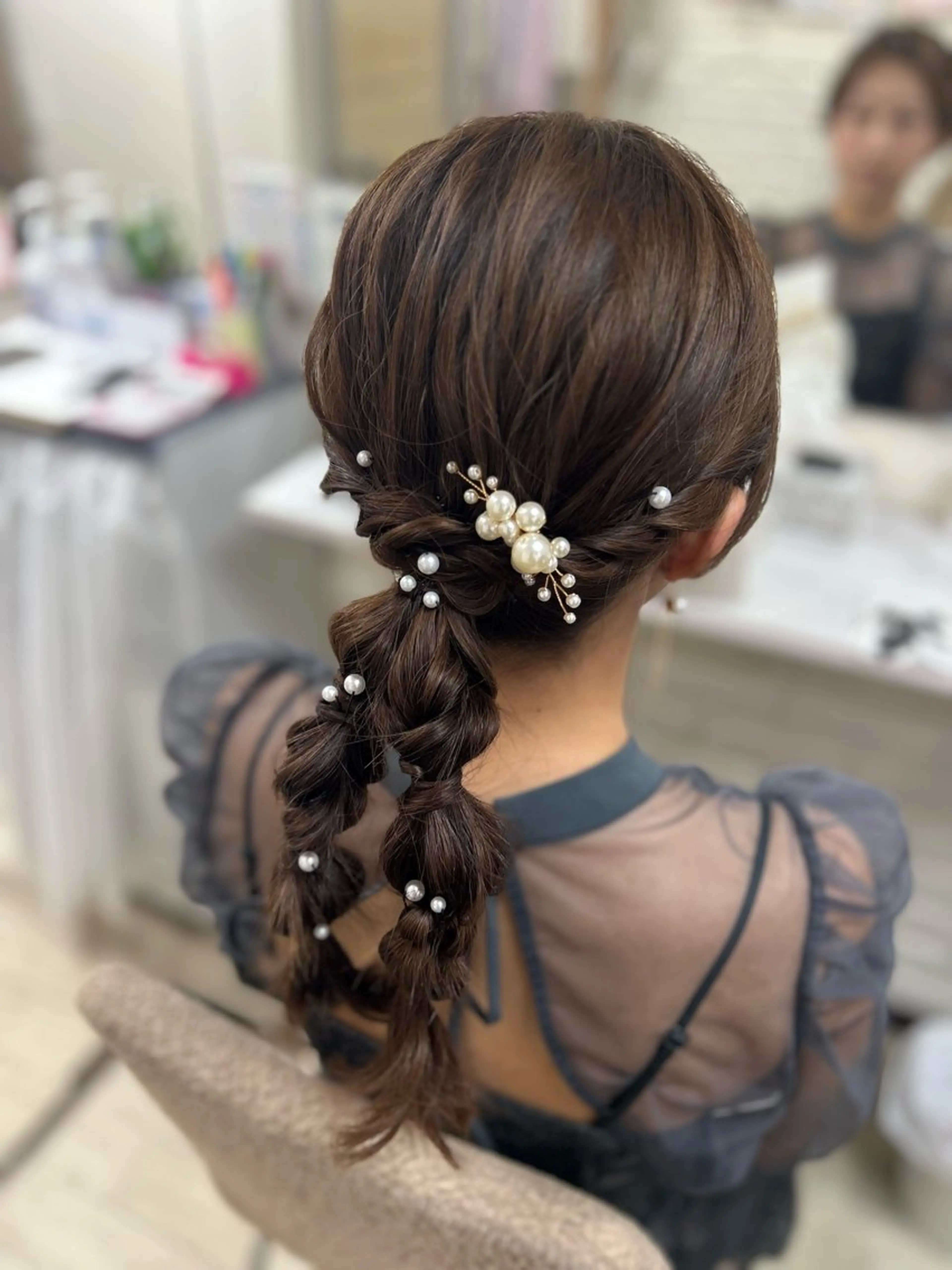 ヘアアレンジ ヘアセット へアセット/心斎橋 支持率No.1✨🌈のヘアスタイル