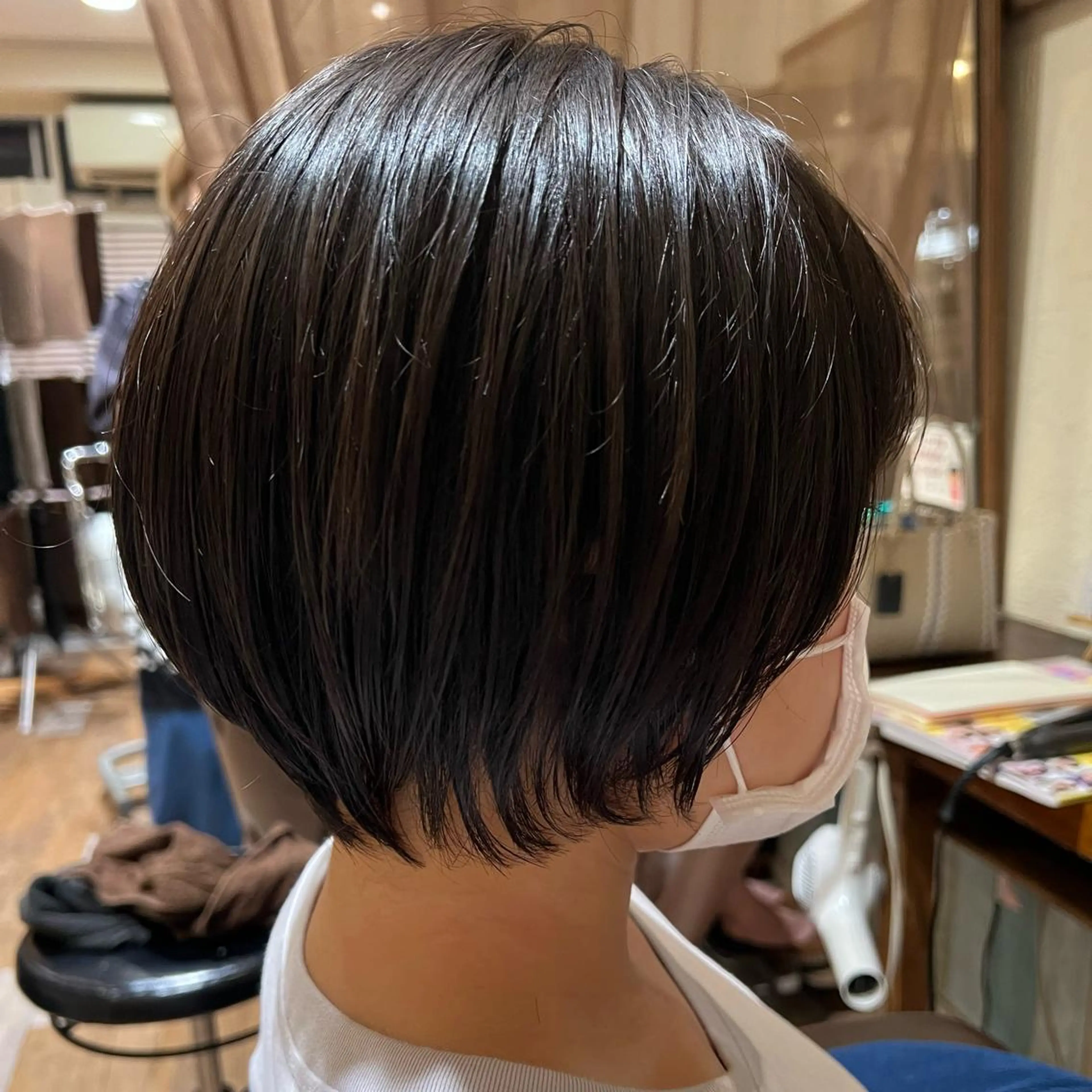 ショート ショートボブ ボブ ショートヘア chakura めいのヘアスタイル