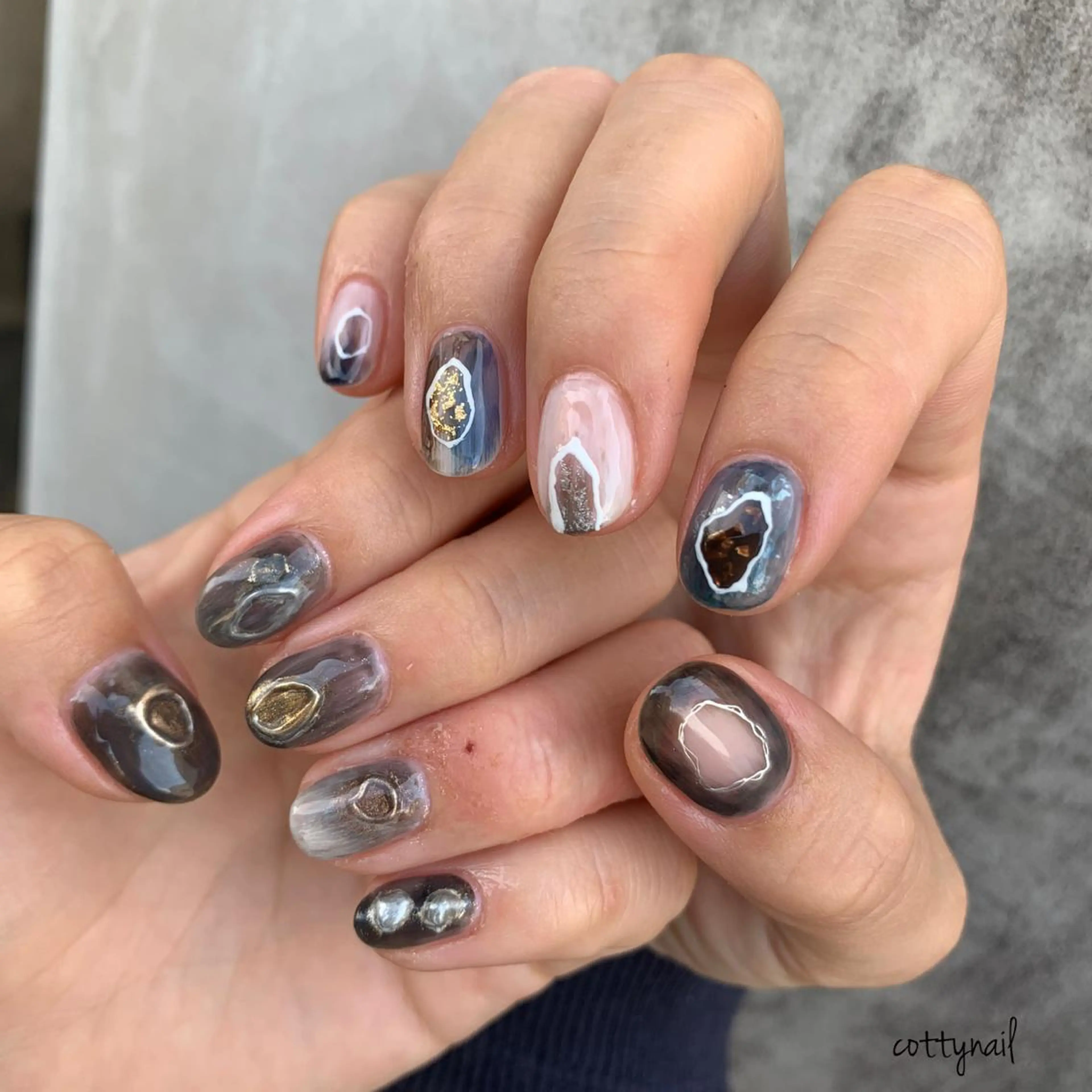 ネイル アートネイル ジェルネイル ニュアンスネイル cottynail -miki-のその他イメージ