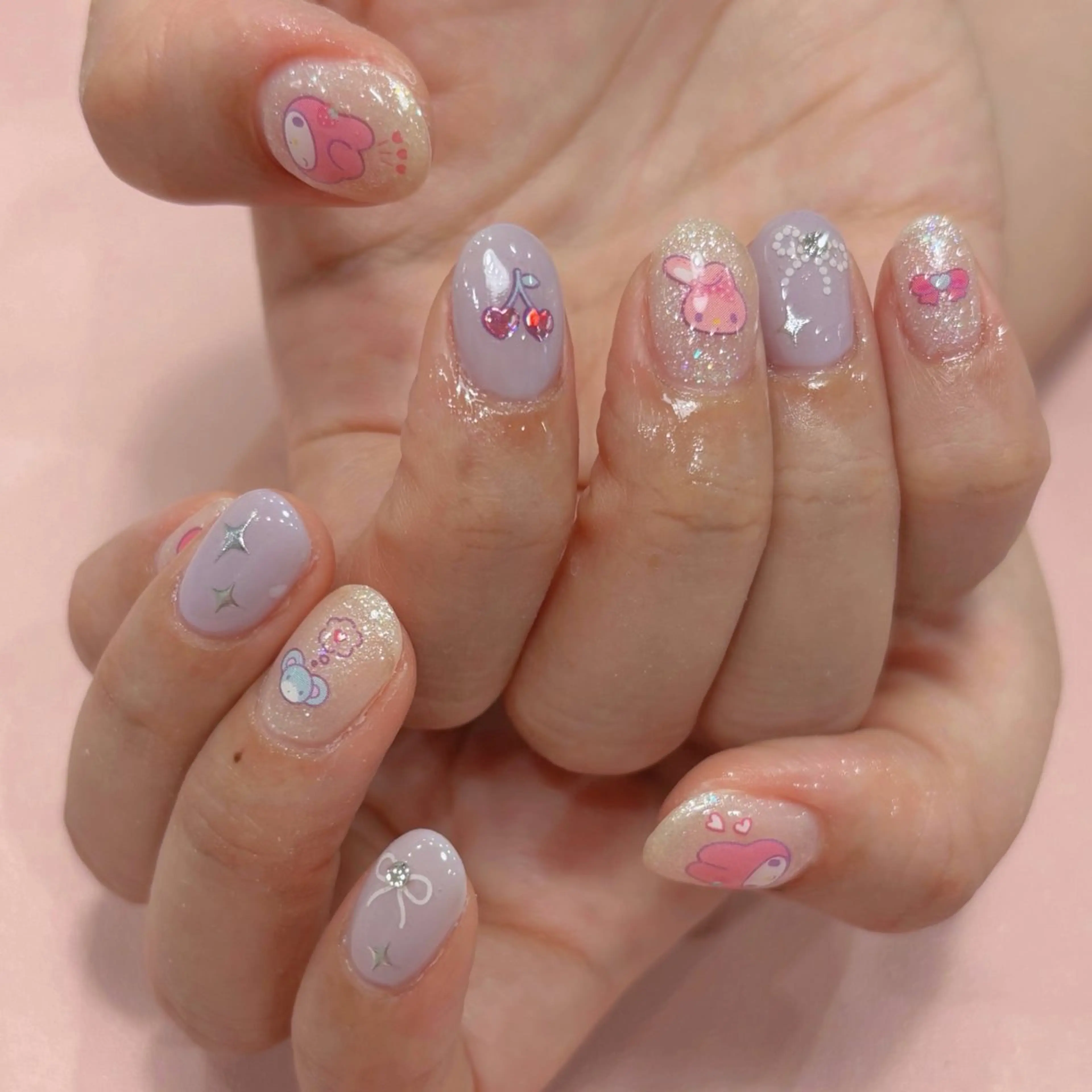 ネイル 持ち込み ハンドネイル ୨୧ momoka ୨୧のネイルデザイン