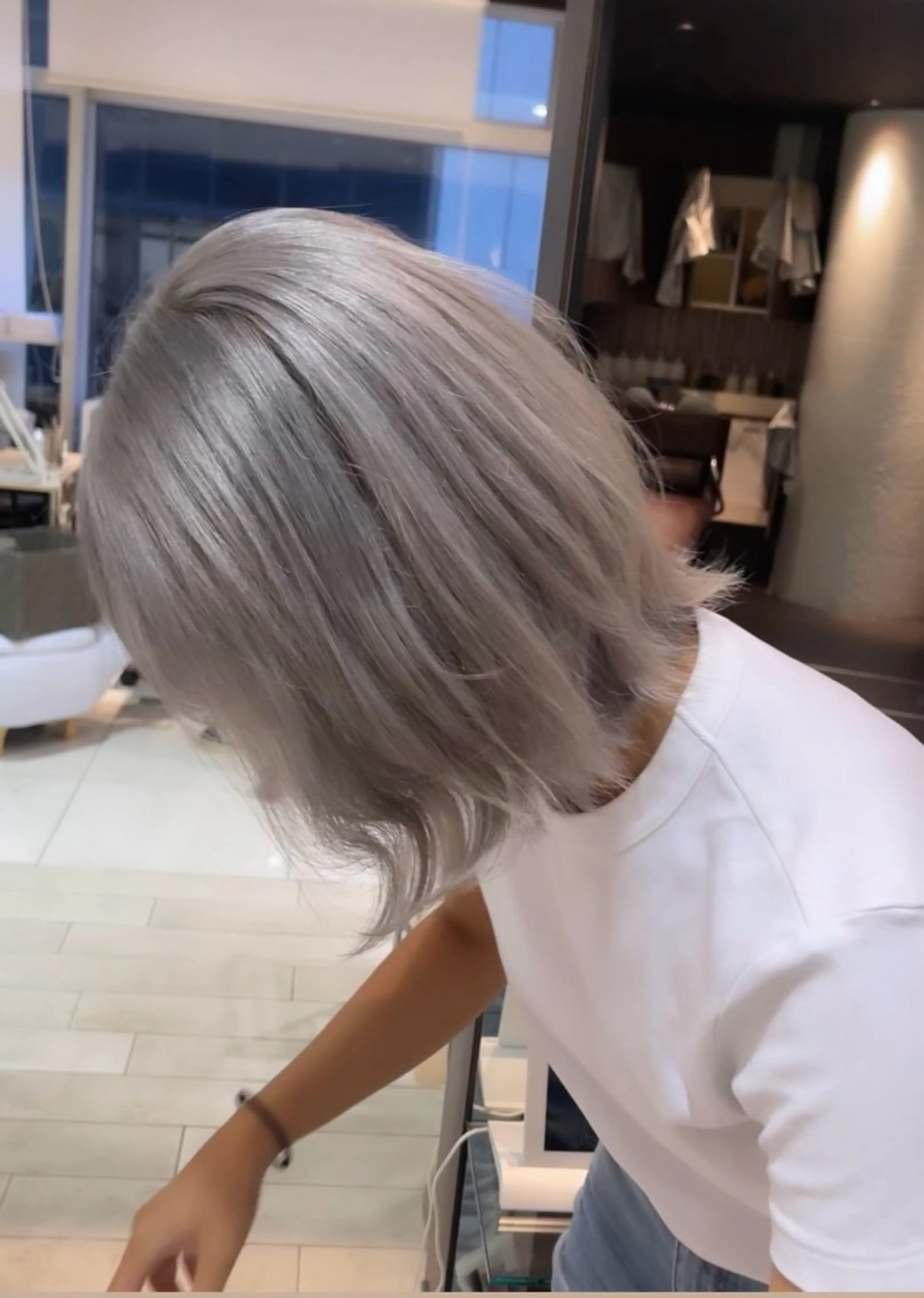 3/24(火)10:00-【Wカラー(ブリーチ込)+4stepシステムトリートメント】 🌷 ※シャンプー・ブロー込みの写真