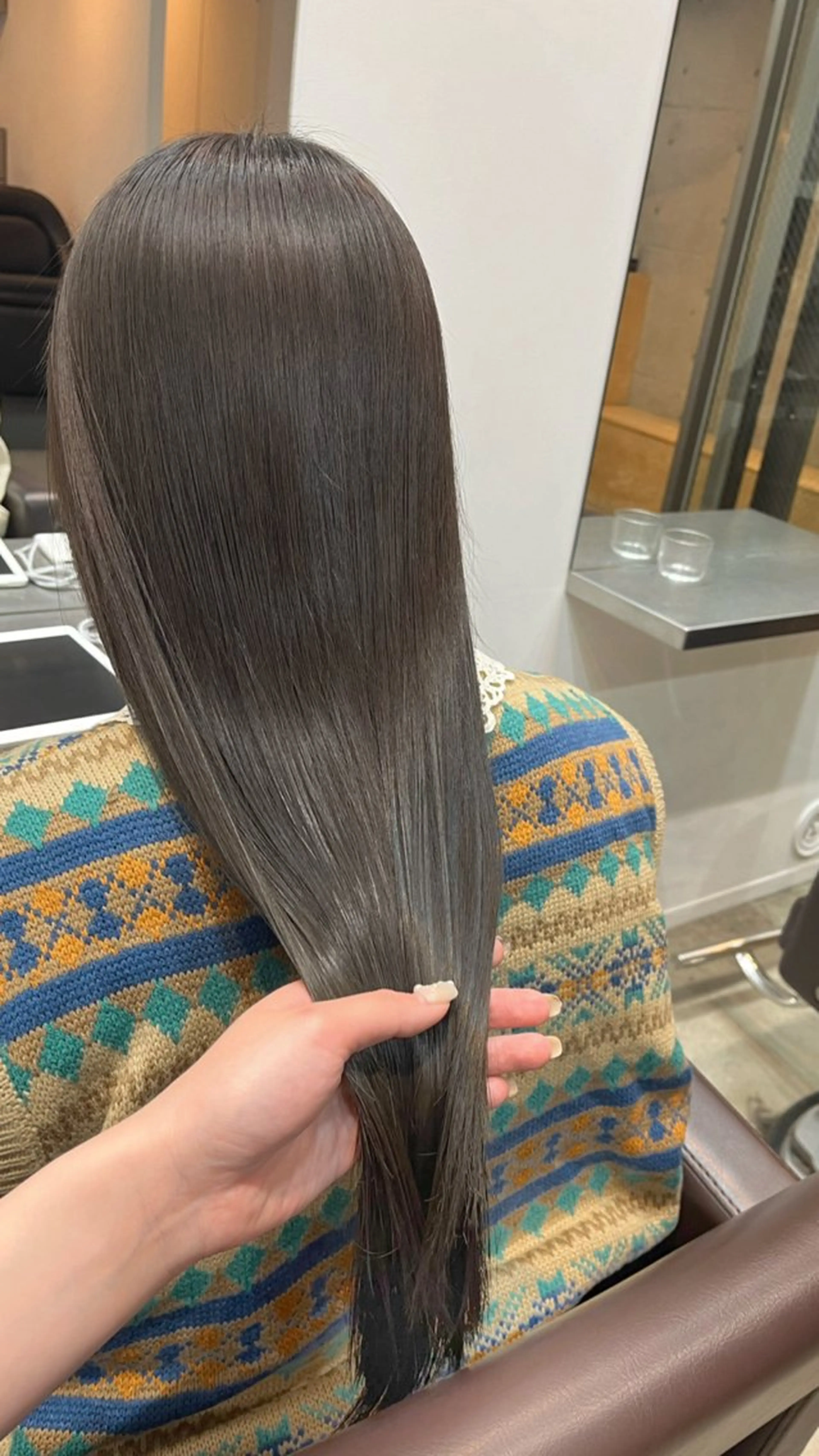 カラー ブリーチ ブリーチなしカラー 【arc】 佐藤未希穂/パーマのヘアスタイル