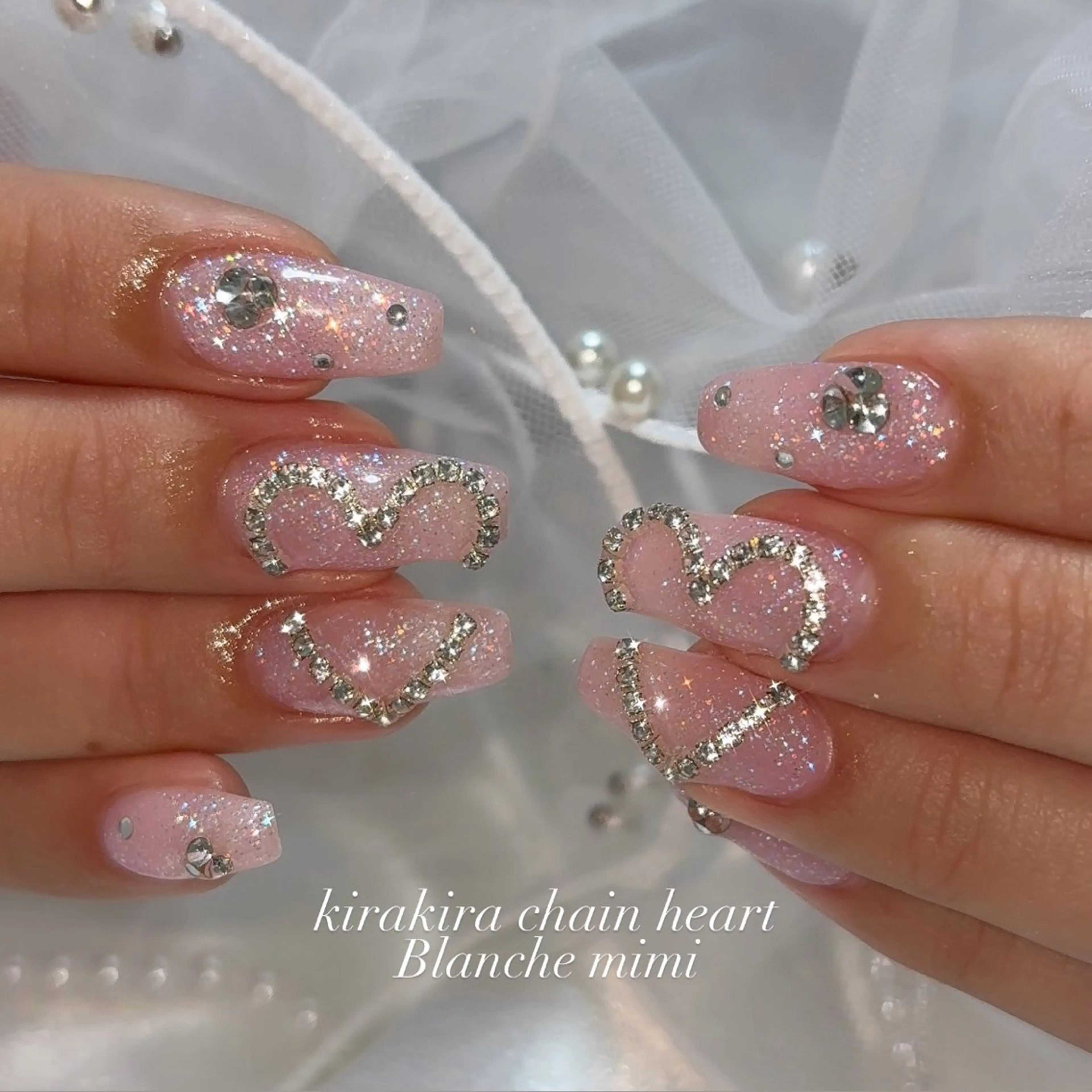 ネイル ハンドネイル Blanche mimi.u_aのネイルデザイン