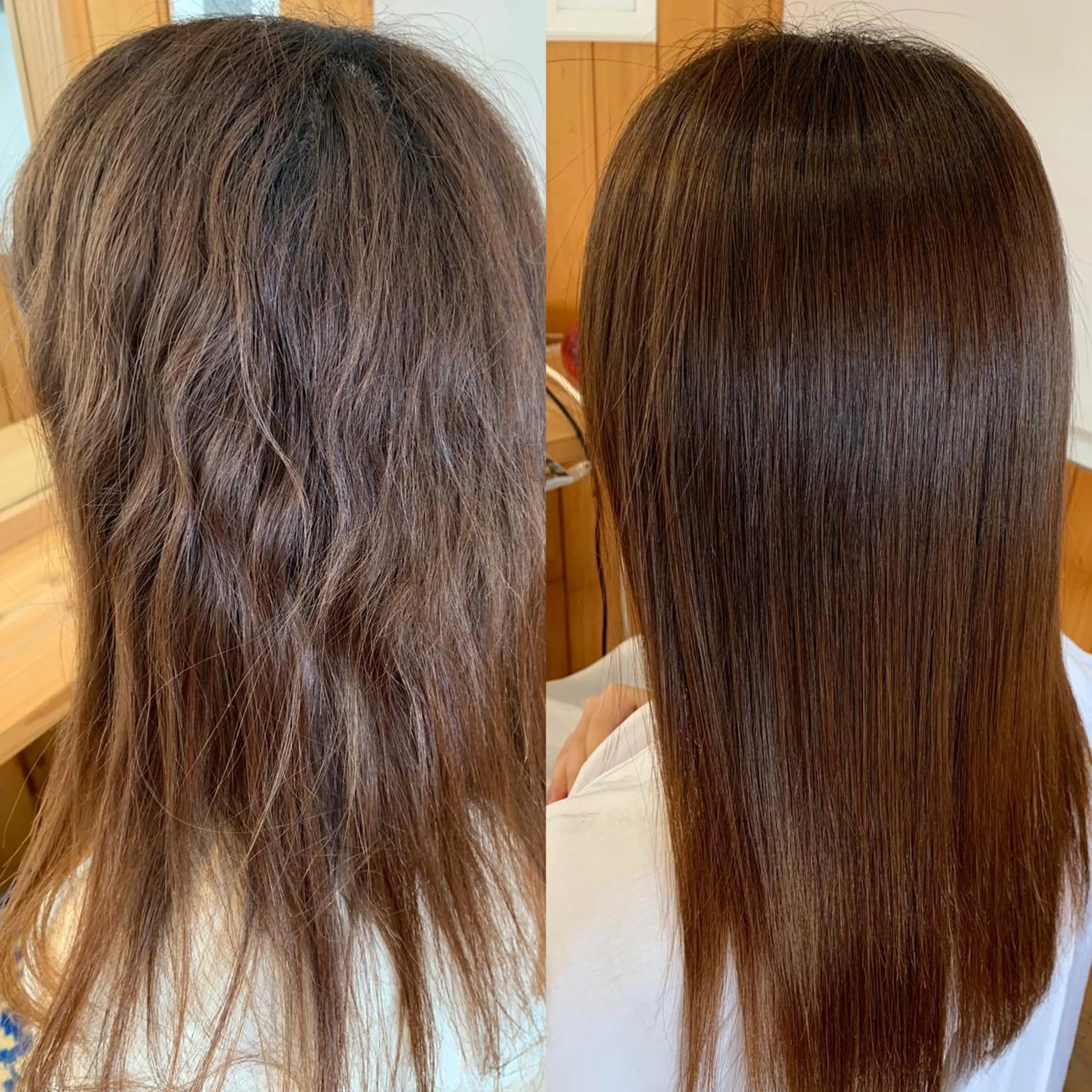 【SNSで話題の酸性ストレート】酸性ストレート＋カットの写真