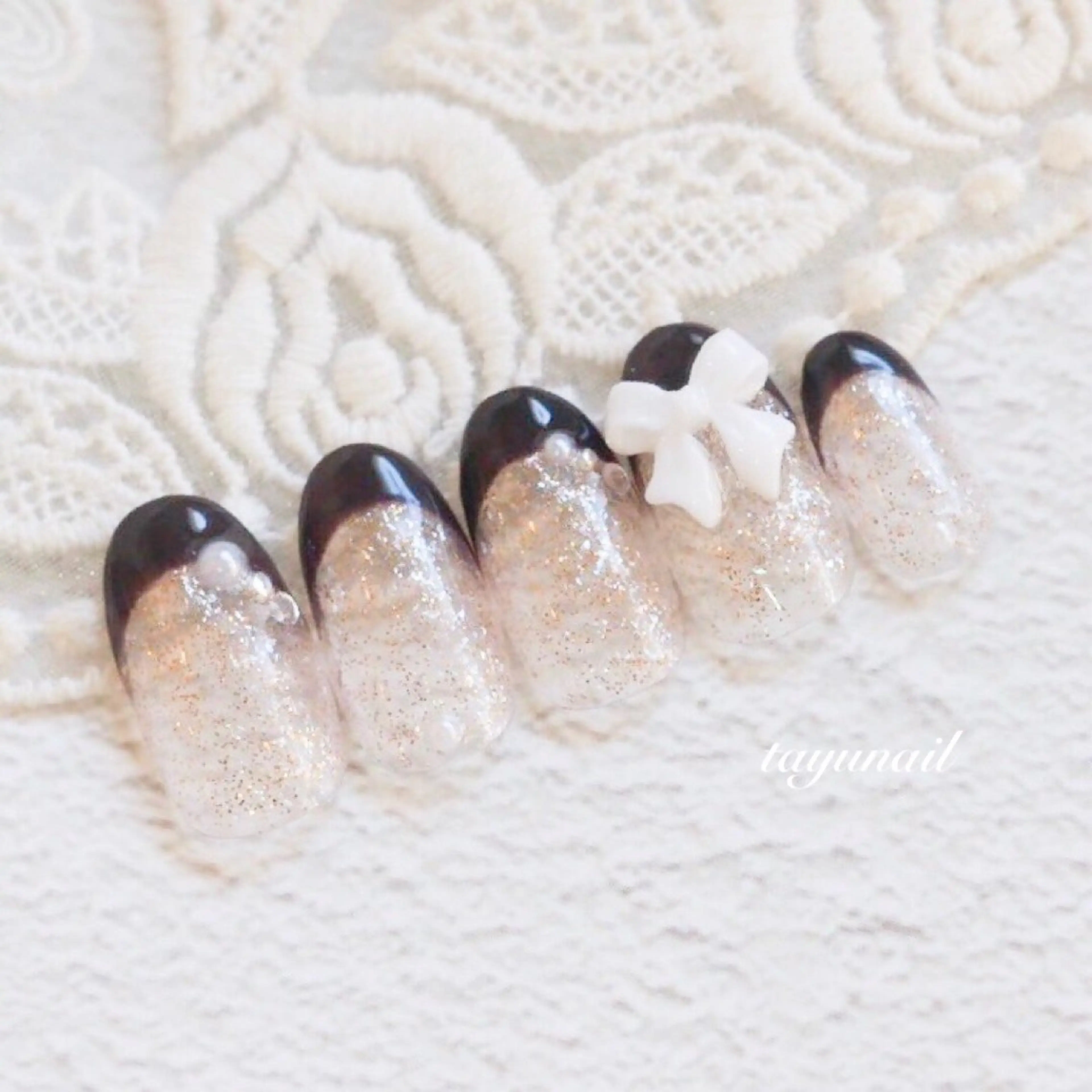 ネイル アートネイル ジェルネイル パラジェル ネイルサロン 【たゆnail】のネイルデザイン