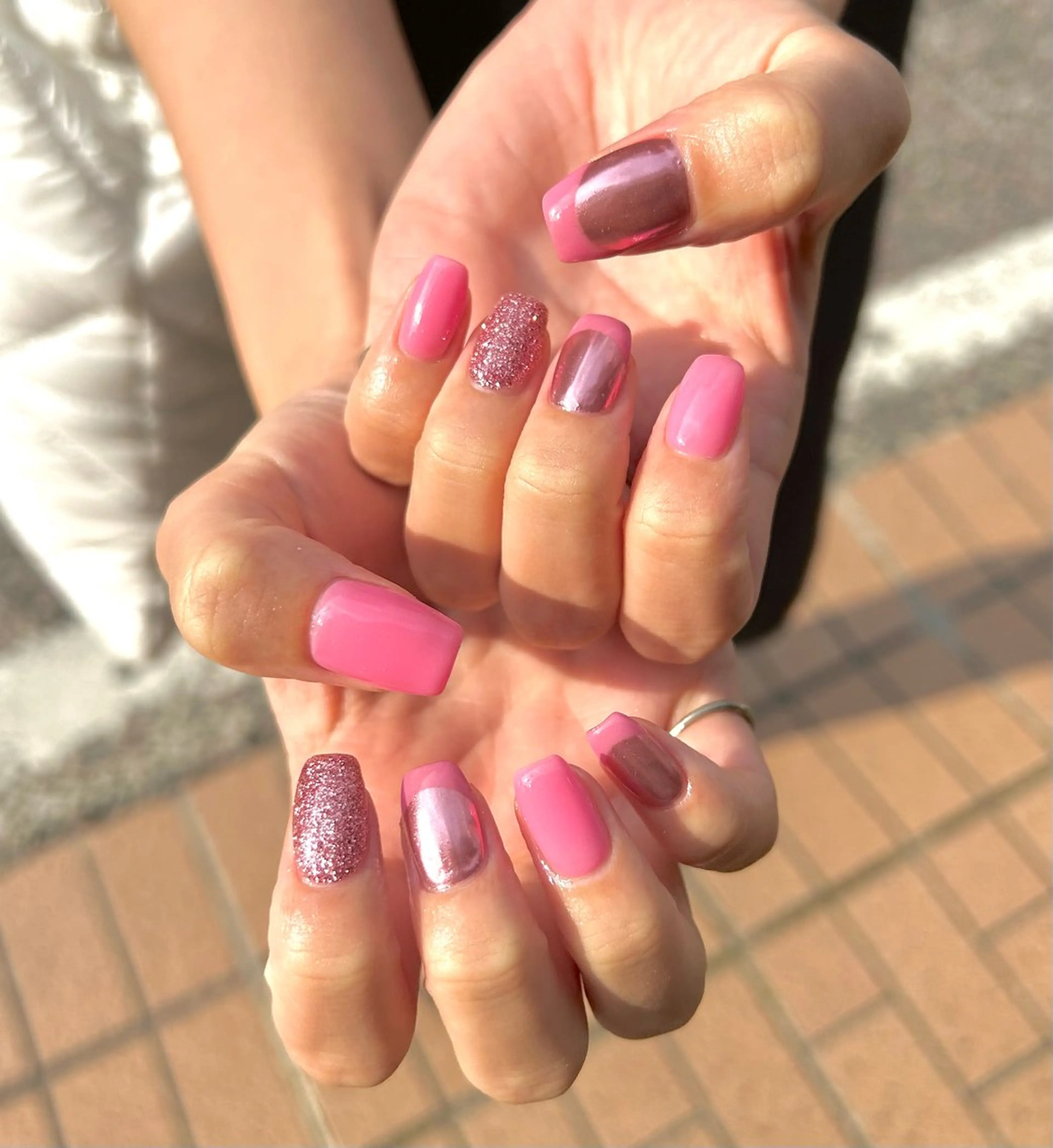 ネイル ハンドネイル 福田 麻耶のネイルデザイン