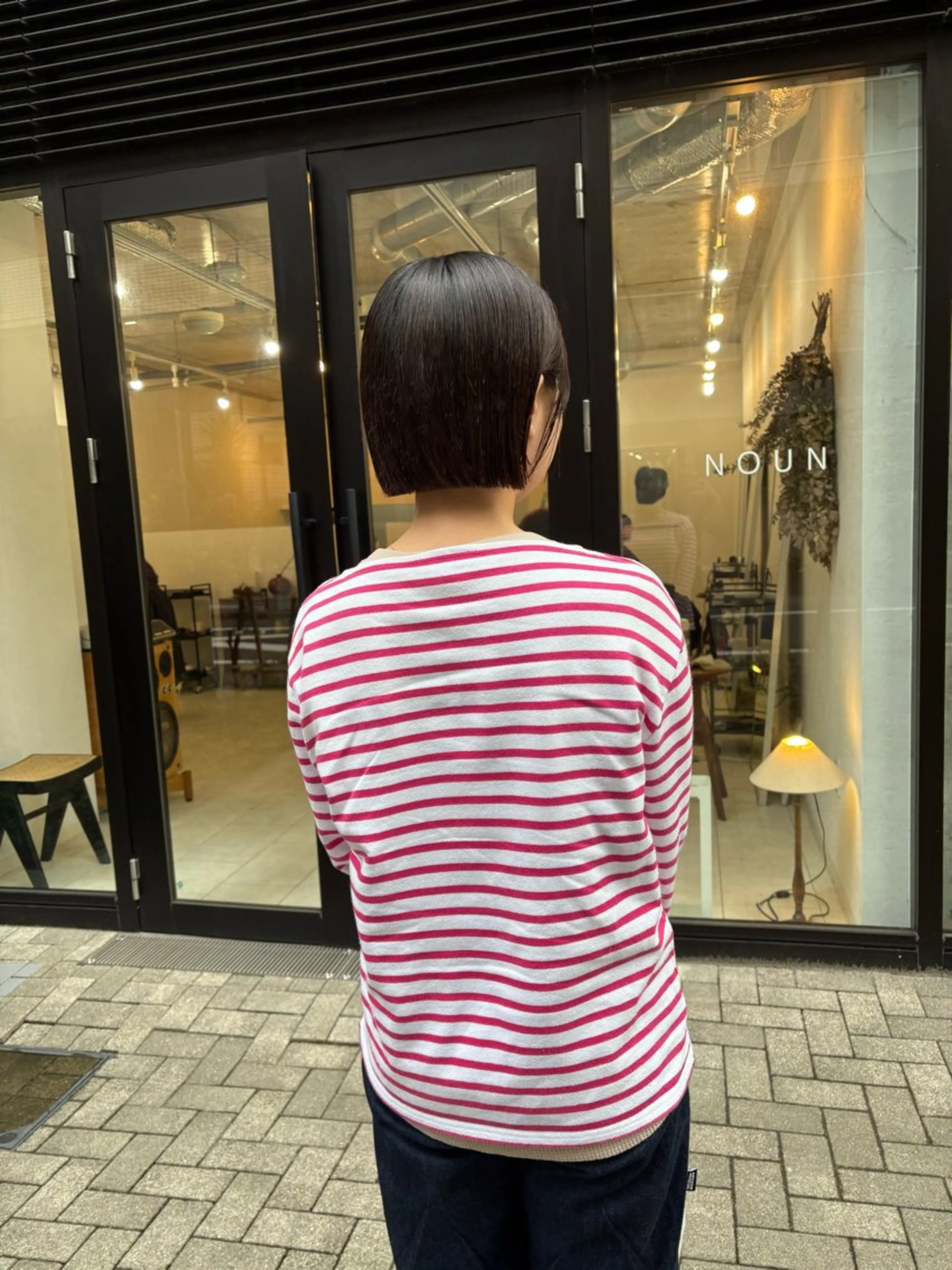 ショート カット eri kinjoのヘアスタイル