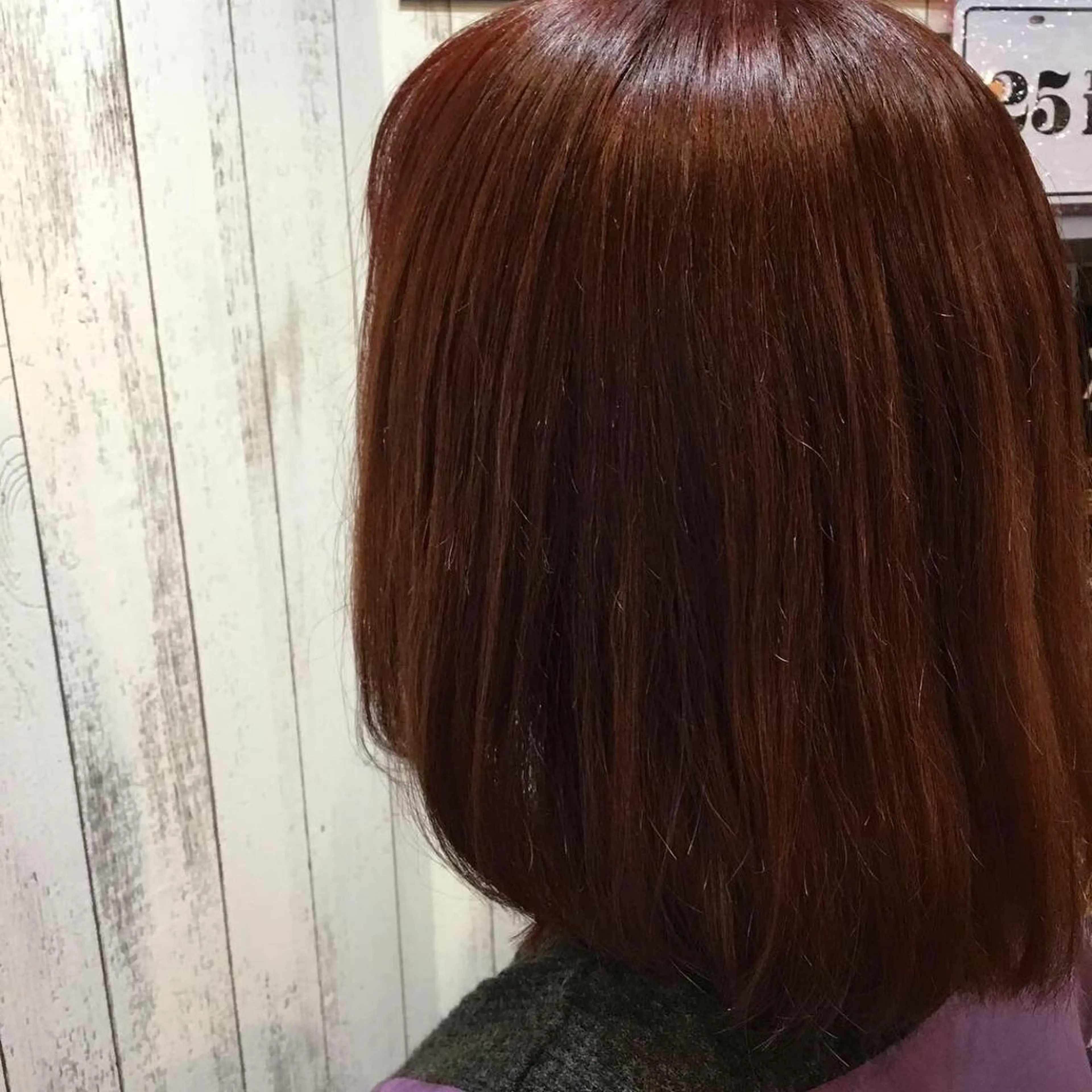 ミディアム カラー 金崎 新吾のヘアスタイル