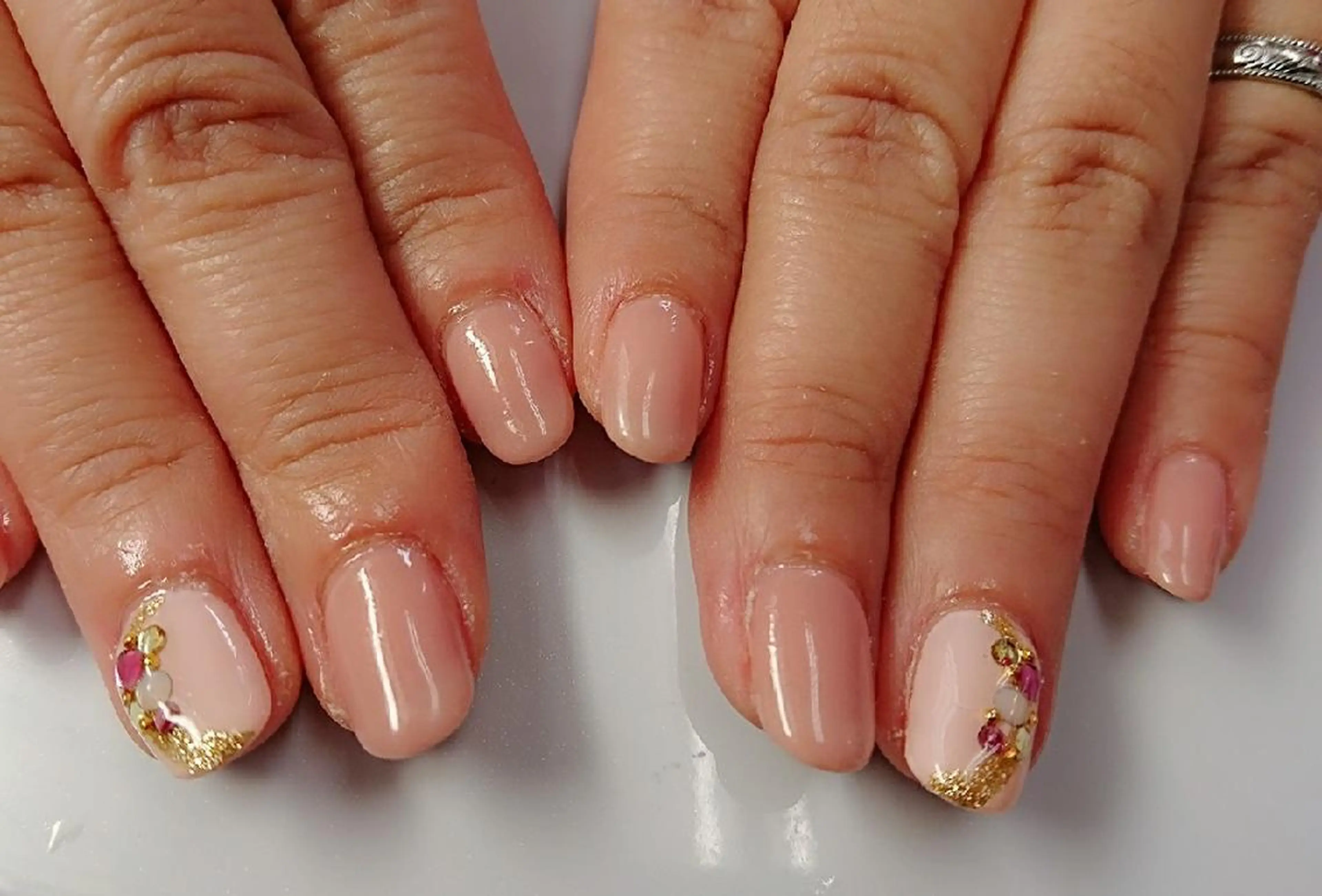 ネイル アートネイル シンプルネイル 藤野 智美のネイルデザイン