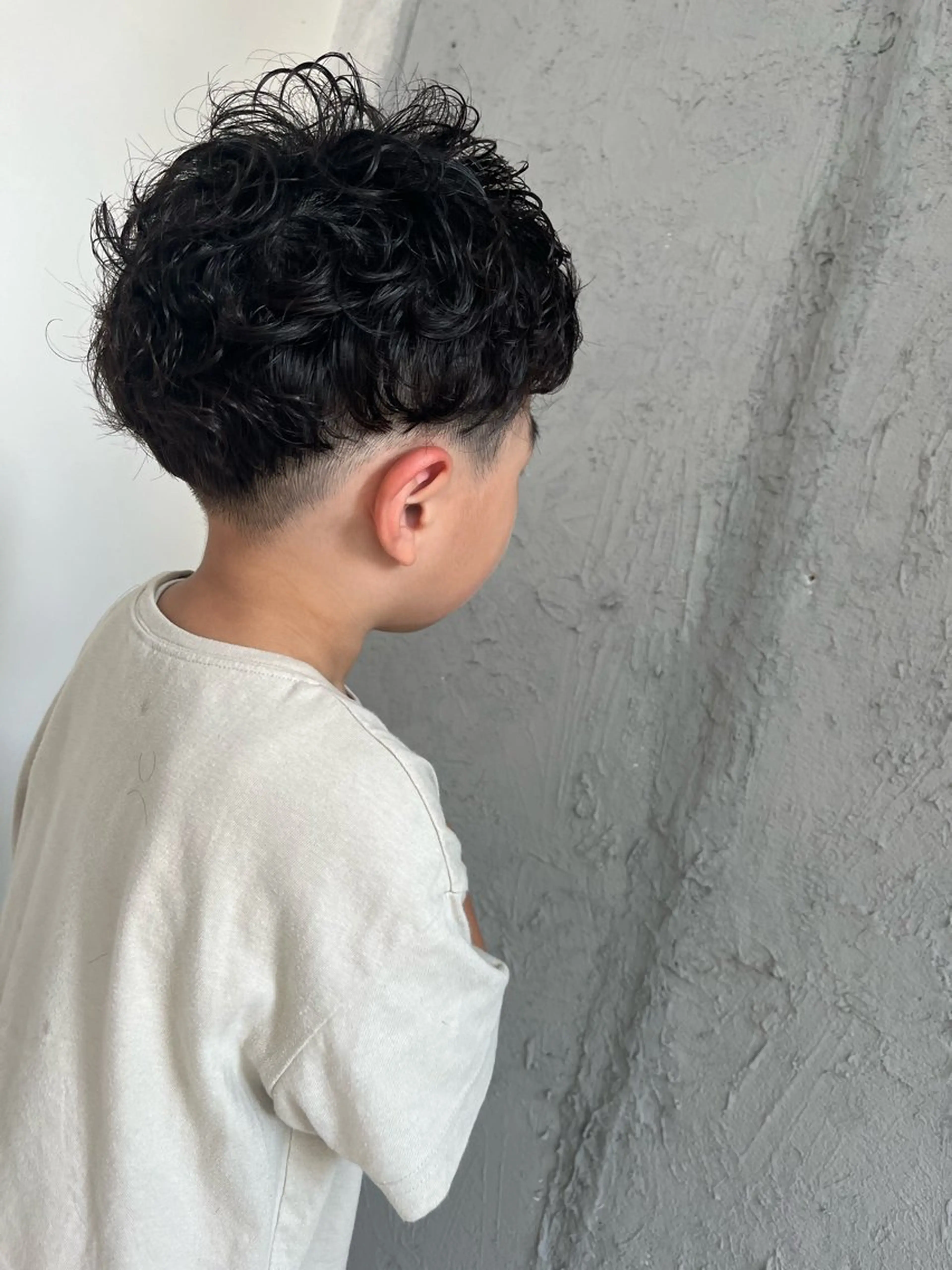 パーマ キッズ カット Mariana雛/ 西大分/ハイライトのヘアスタイル