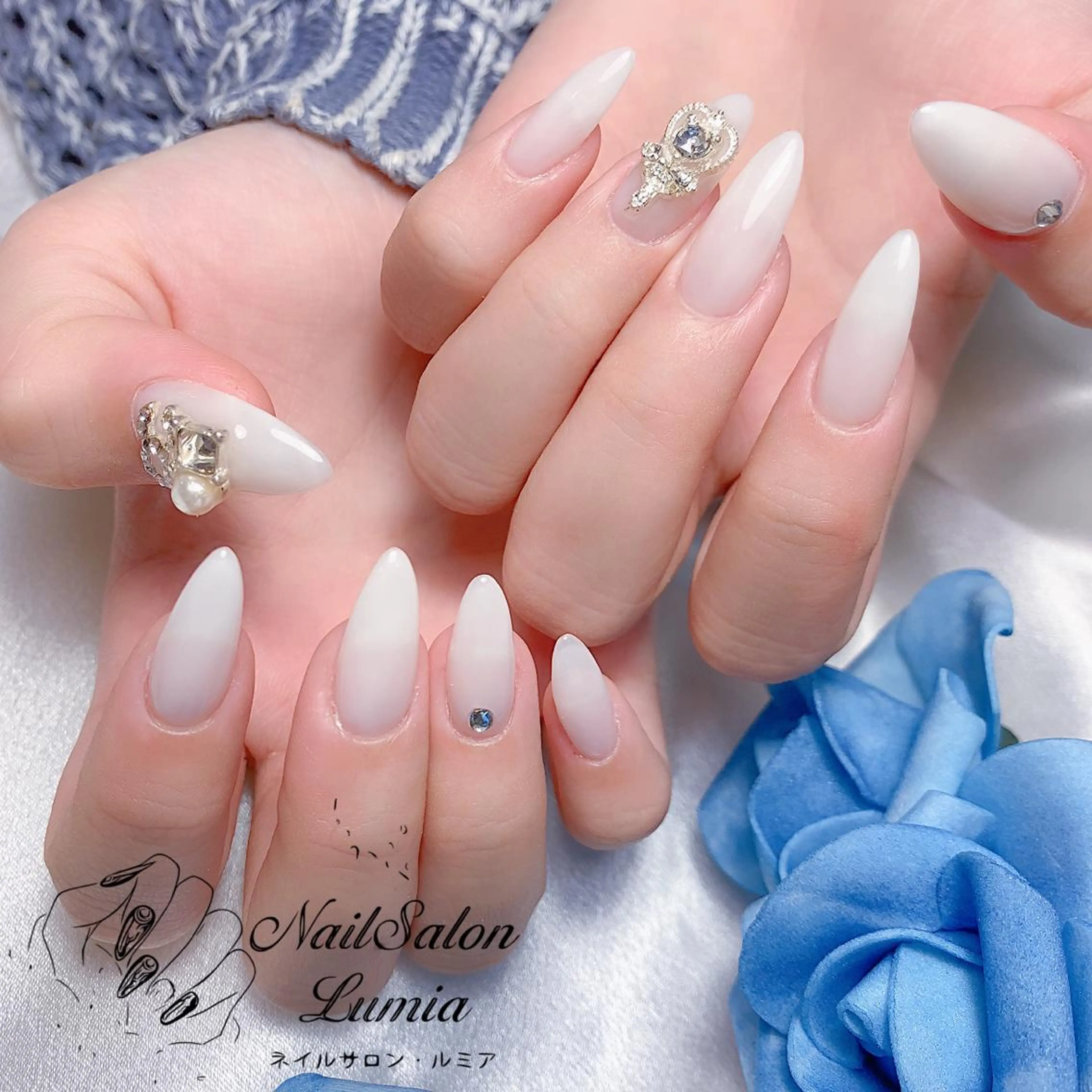 ネイル ハンドネイル ネイルサロン ルミア Lumia 店長のネイルデザイン