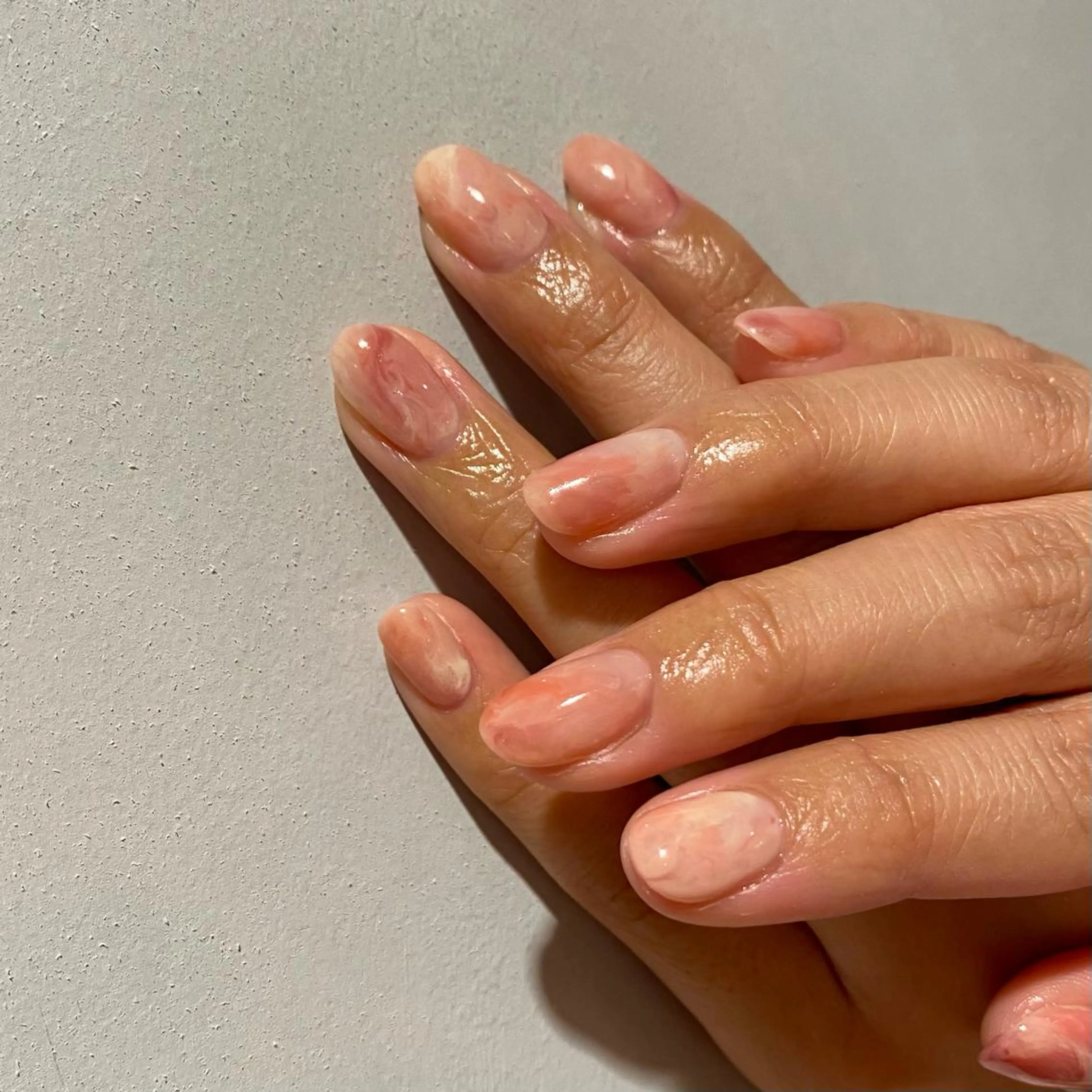 ネイル ニュアンスネイル ハンドネイル RINO AMANE nailのネイルデザイン