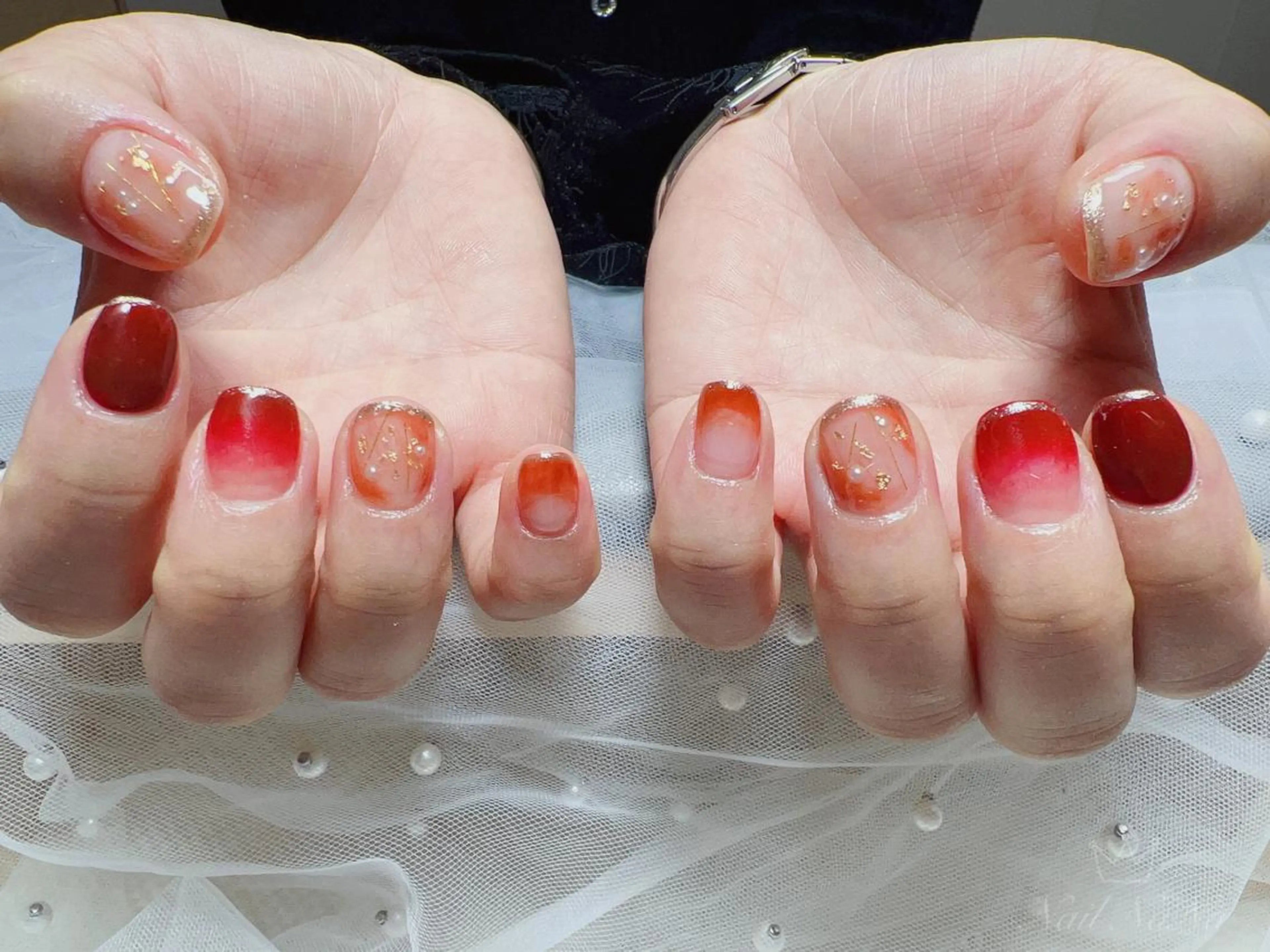 ショート カラー ネイル Nail NaNaのネイルデザイン