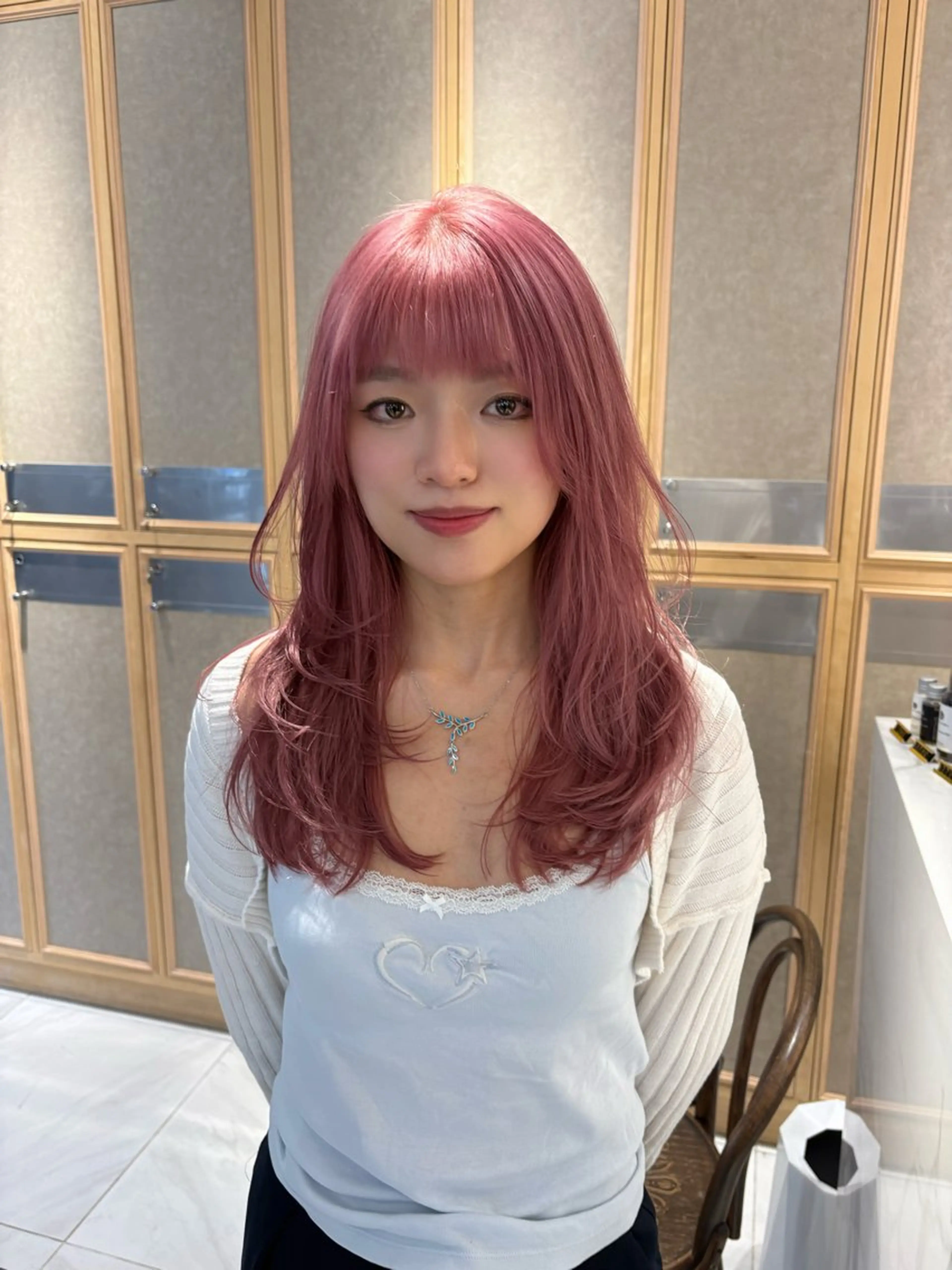 ロング カラー ヘアカラー トリートメント ヘアセット 垢抜け/レイヤー /艶カラー🪼風香のヘアスタイル