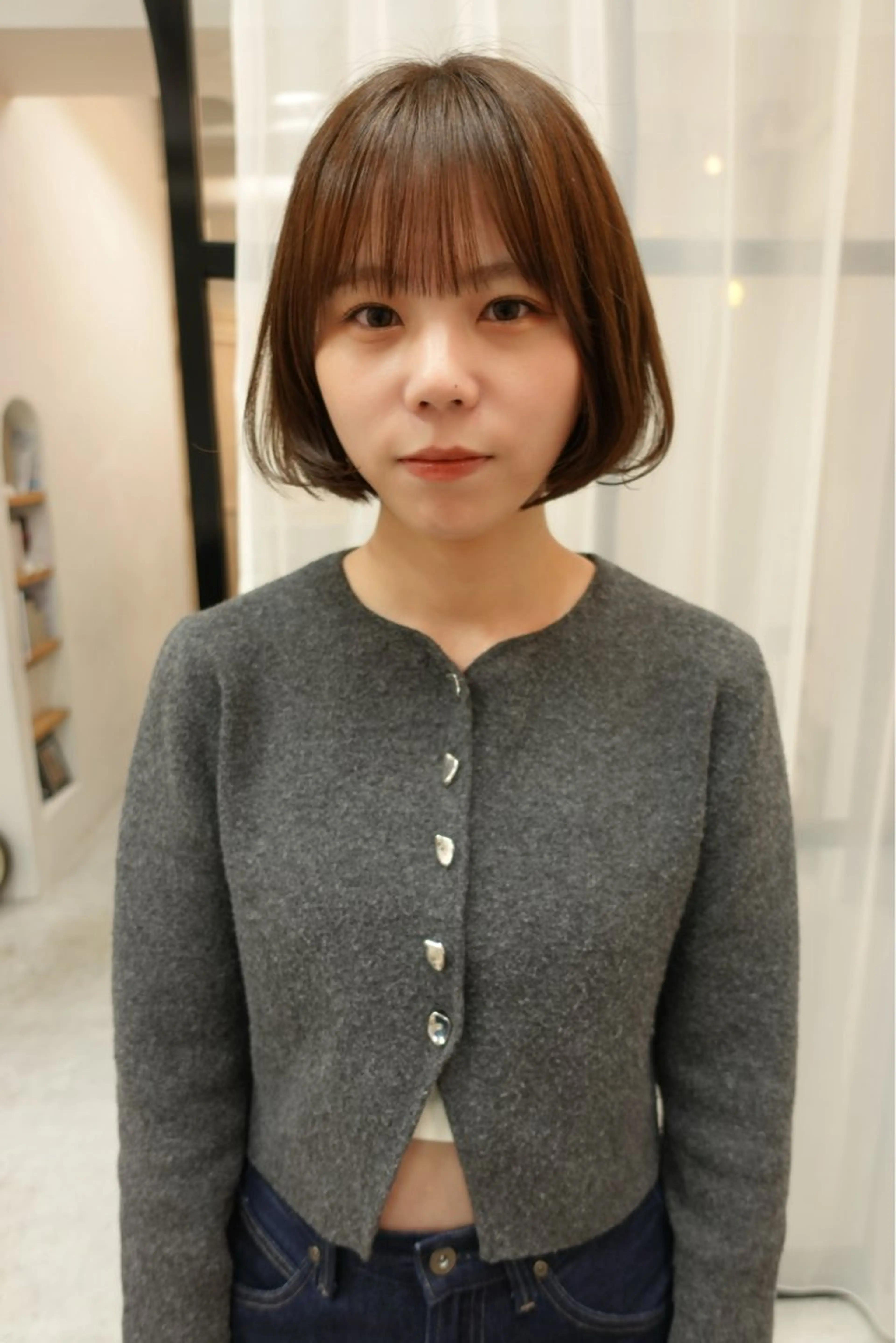 ショート 柴田美育/ 0円カットモデル募集のヘアスタイル