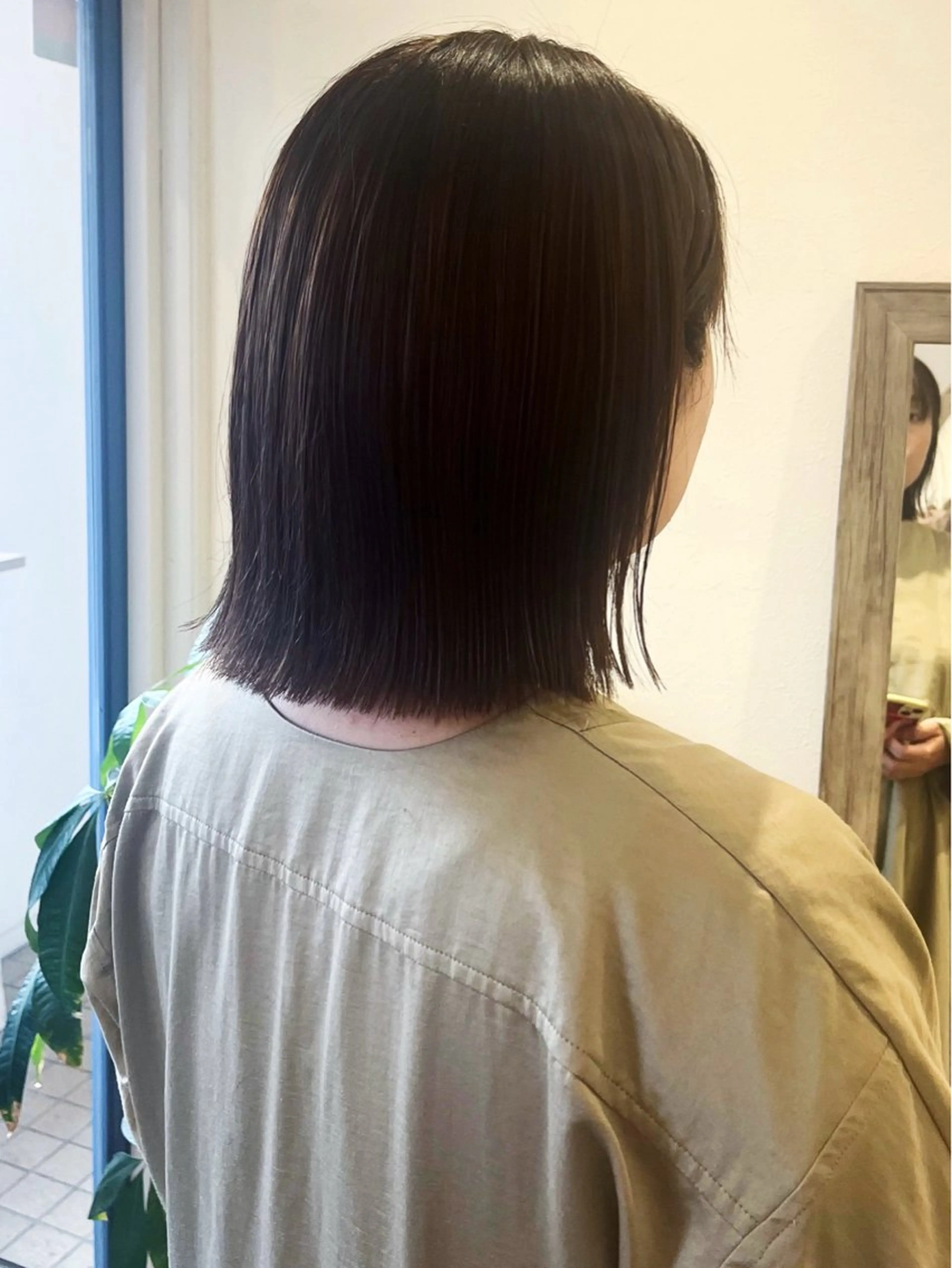 ミディアム 上品な暖色/丸みボブ Chie🪷のヘアスタイル