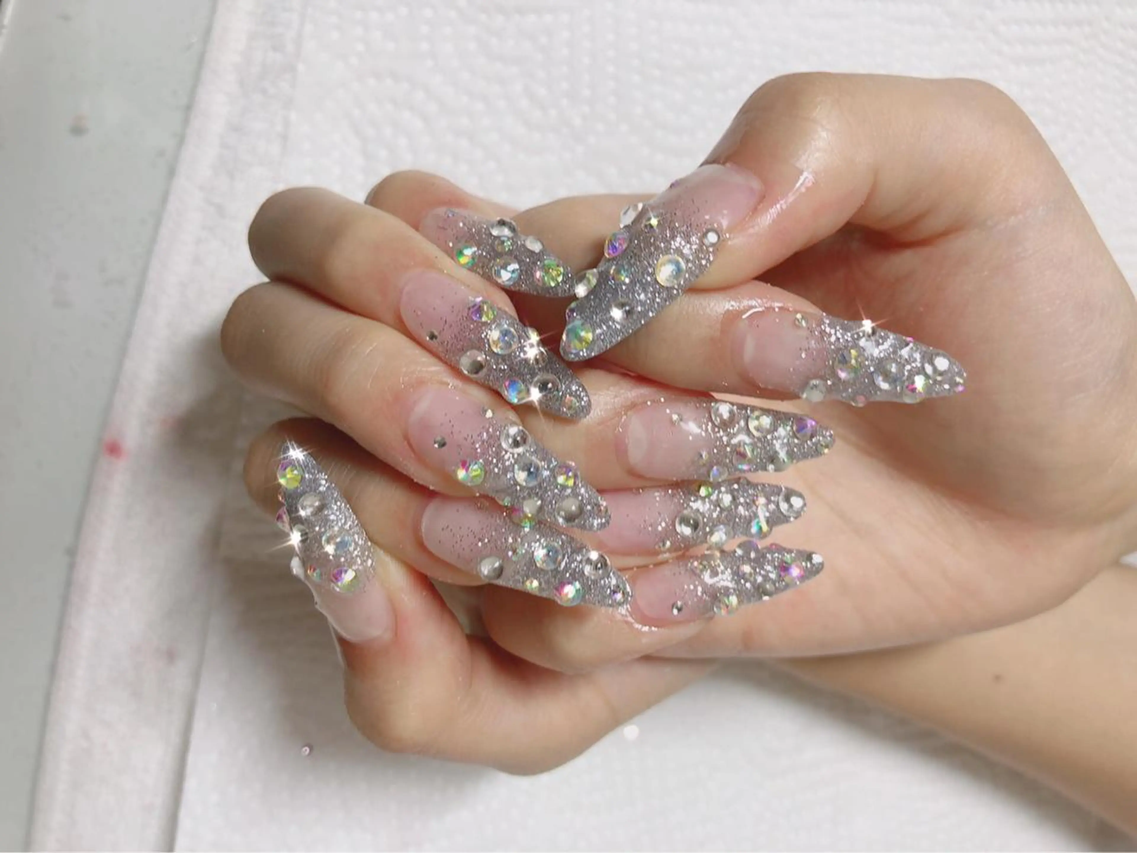 ロング ネイル ハンドネイル 《LB》ラブリエ Nail&eyeのマツエク・マツパデザイン