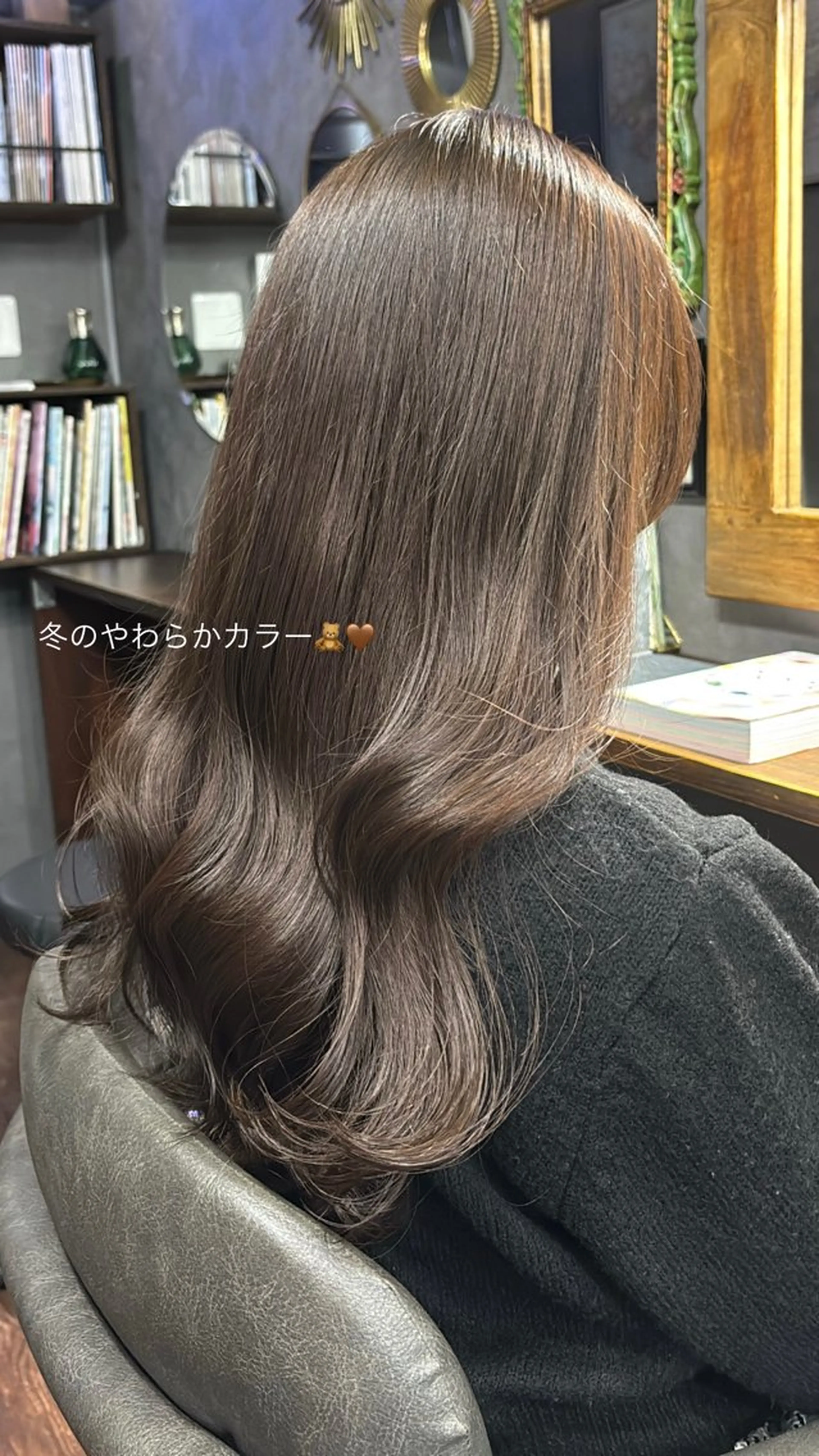 ロング カラー カット ヘアカラー トリートメント chouette/ 根本優希のヘアスタイル